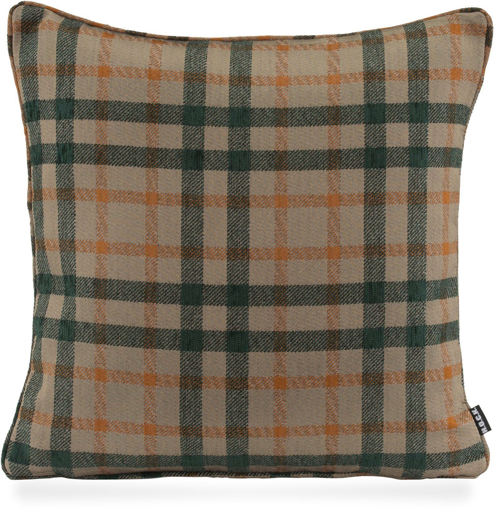 H.O.C.K. Декоративные подушки Charles, Karo, Weihnachten, britisch, inkl. Füllung, Bezug mit Reißverschluss