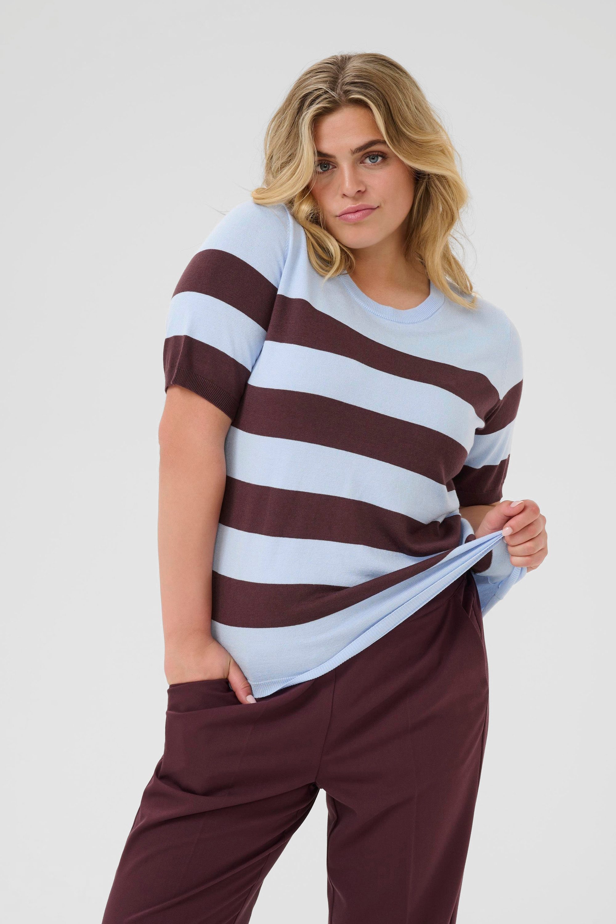 KAFFE Curve Strickpullover Strickpullover KClizzy Große Größen