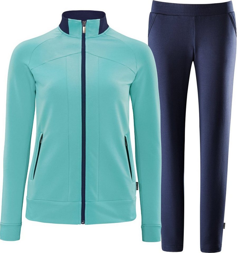 SCHNEIDER Sportswear Trainingsanzug Schneider Deenaw Freizeitanzug Fitnessanzug Anzug für Damen › blau  - Onlineshop OTTO