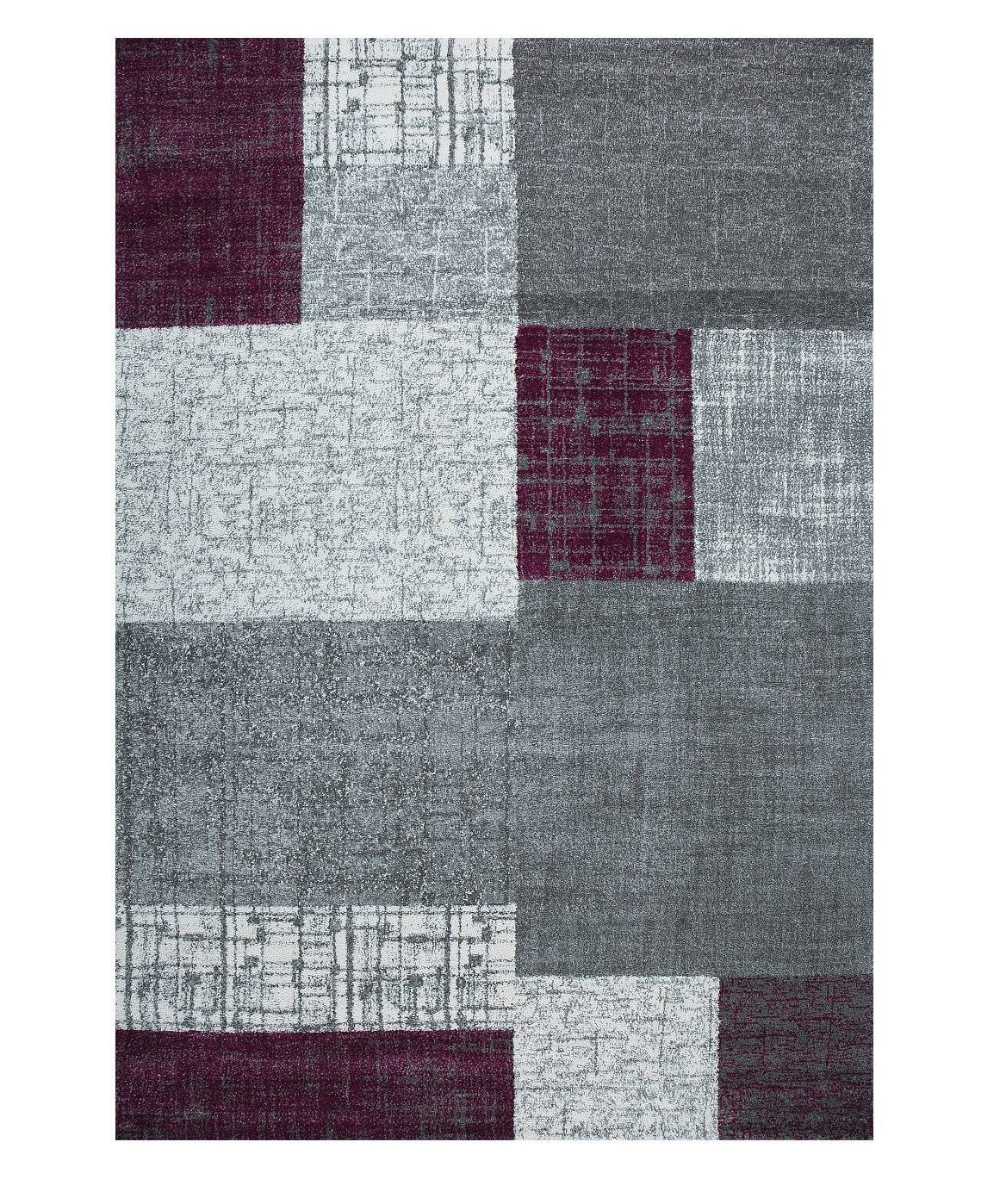 Vimoda Teppich Wohnzimmer Klassisch Karo- kariert Design, Rechteckig, Höhe: günstig online kaufen