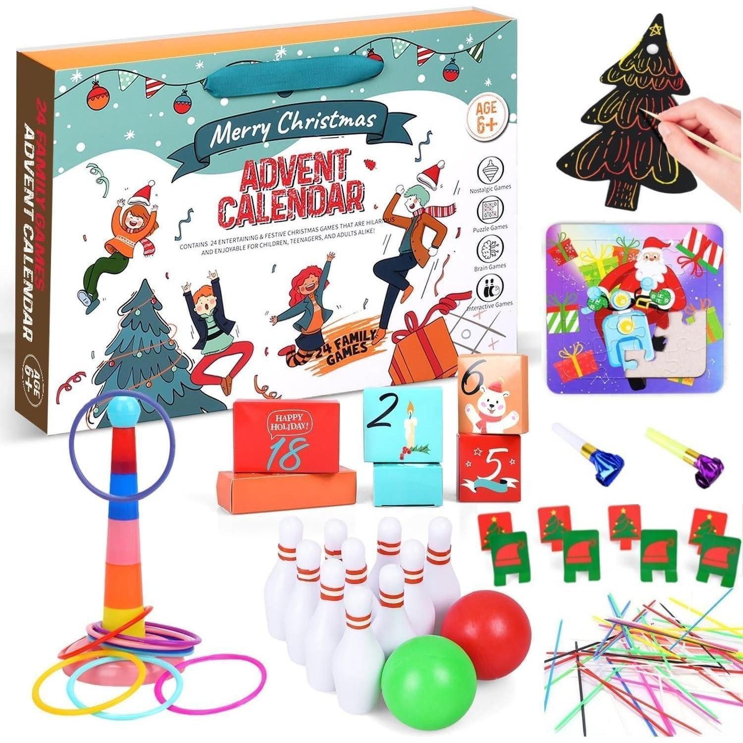 LuxusKollektion Spielzeug-Adventskalender Adventskalender Familienspiel 202 günstig online kaufen