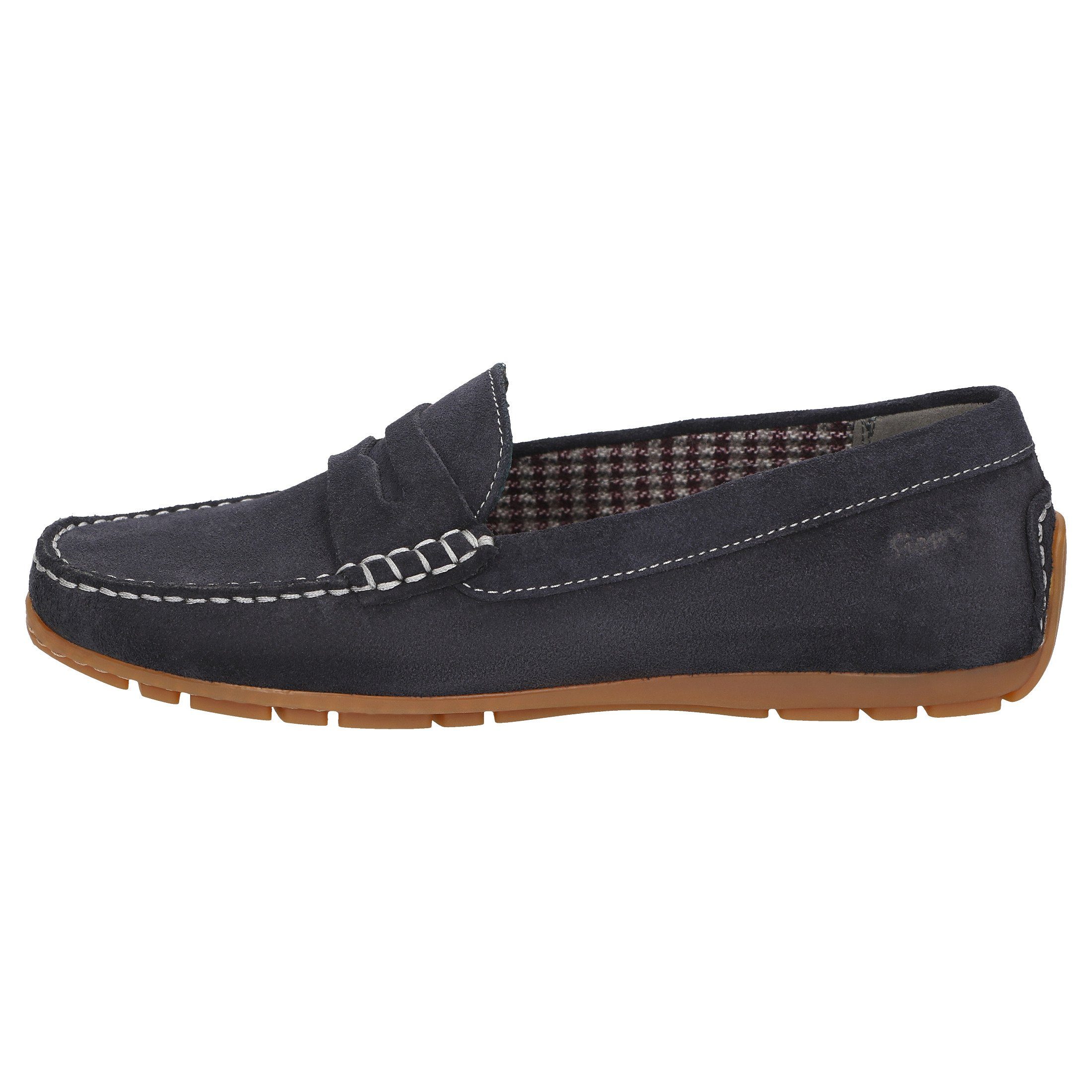 SIOUX dunkelblau Carmona-700 Slipper