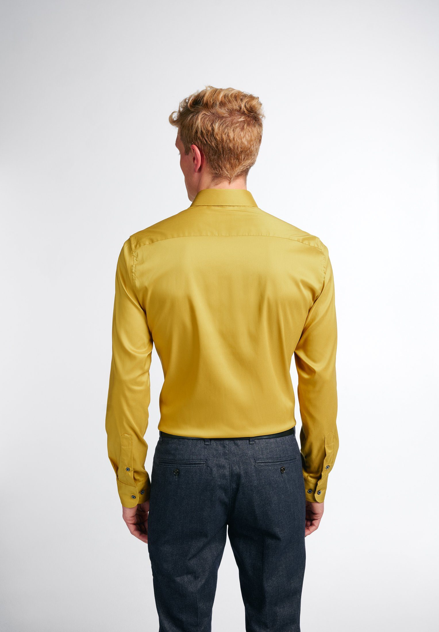 Eterna Langarmhemd "SLIM FIT" EASY IRON (bügelleicht) günstig online kaufen