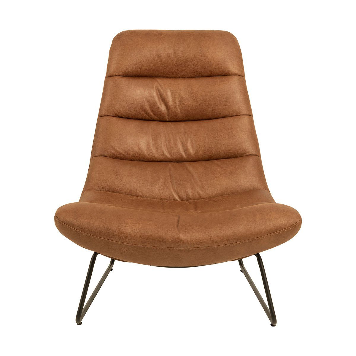 ACTONA GROUP Relaxsessel Milford Sessel cognac. (1-St)