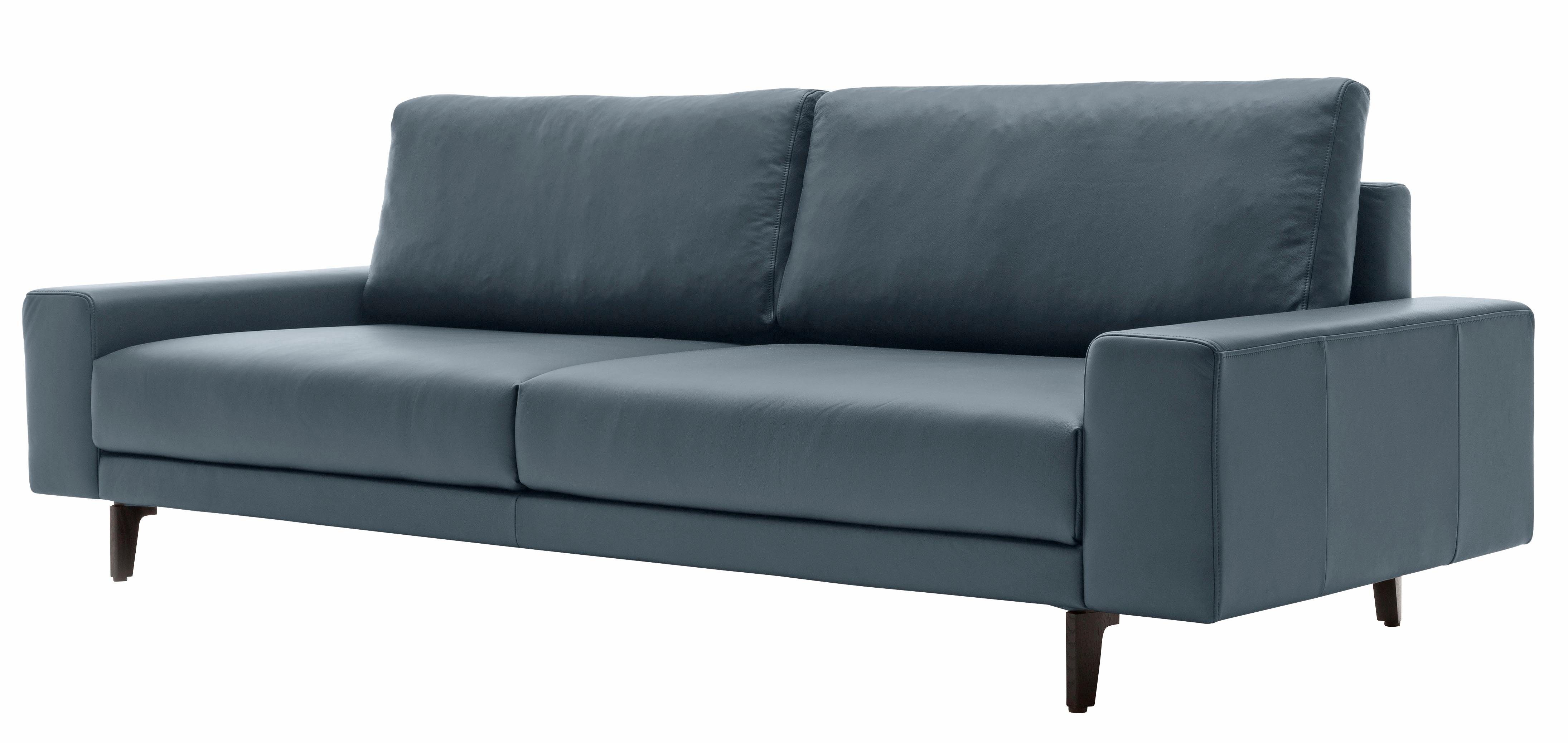 hülsta Breite umbragrau, Alugussfüße cm 220 sofa breit Armlehne in 3-Sitzer hs.450, niedrig,