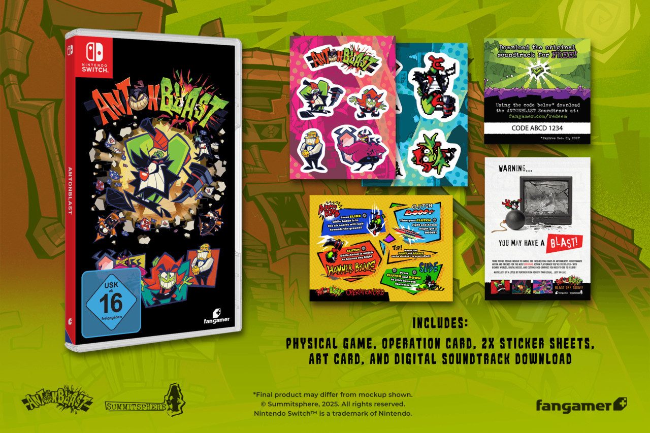 Antonblast Nintendo Switch