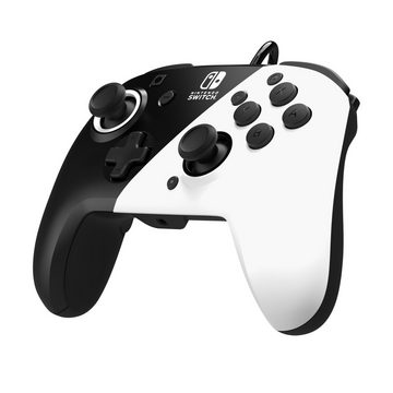 PDP - Performance Designed Products Faceoff Deluxe+Audio schwarz/weißSwitch Gamepad