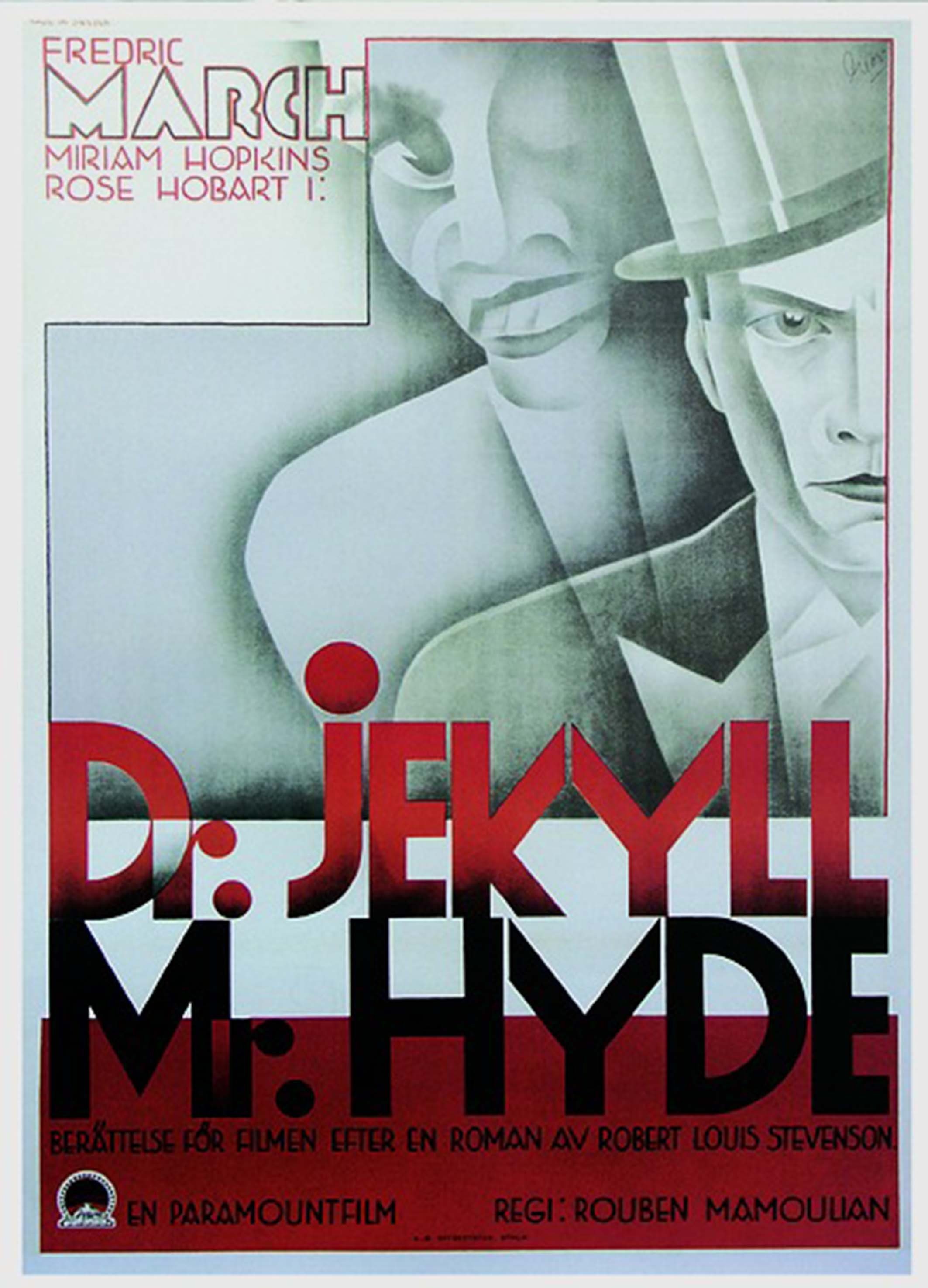 Close Up Poster Dr. Jekyll and Mr. Hyde Poster 62 x 88 cm