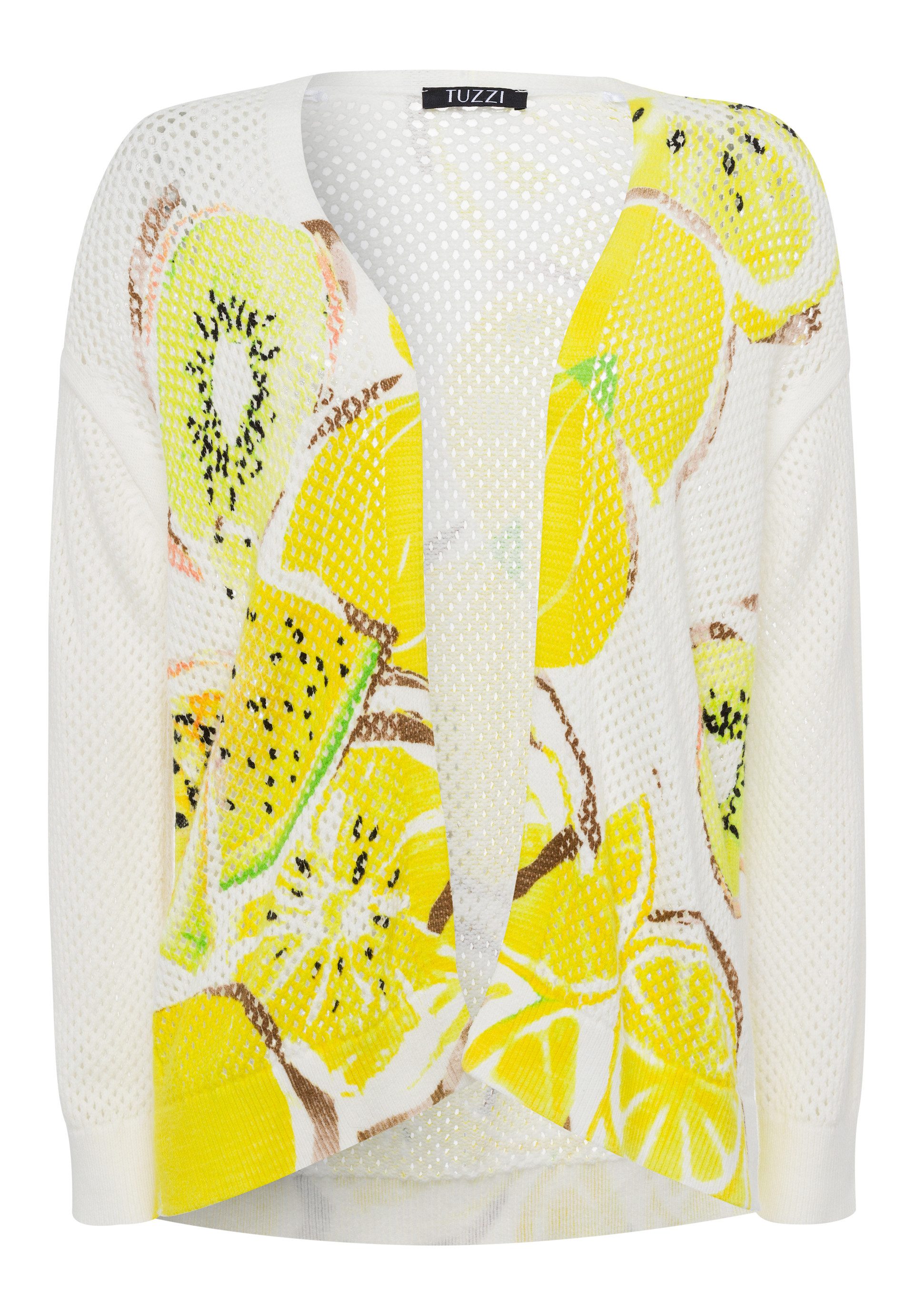 TUZZI Strickjacke mit Mesh-Struktur günstig online kaufen