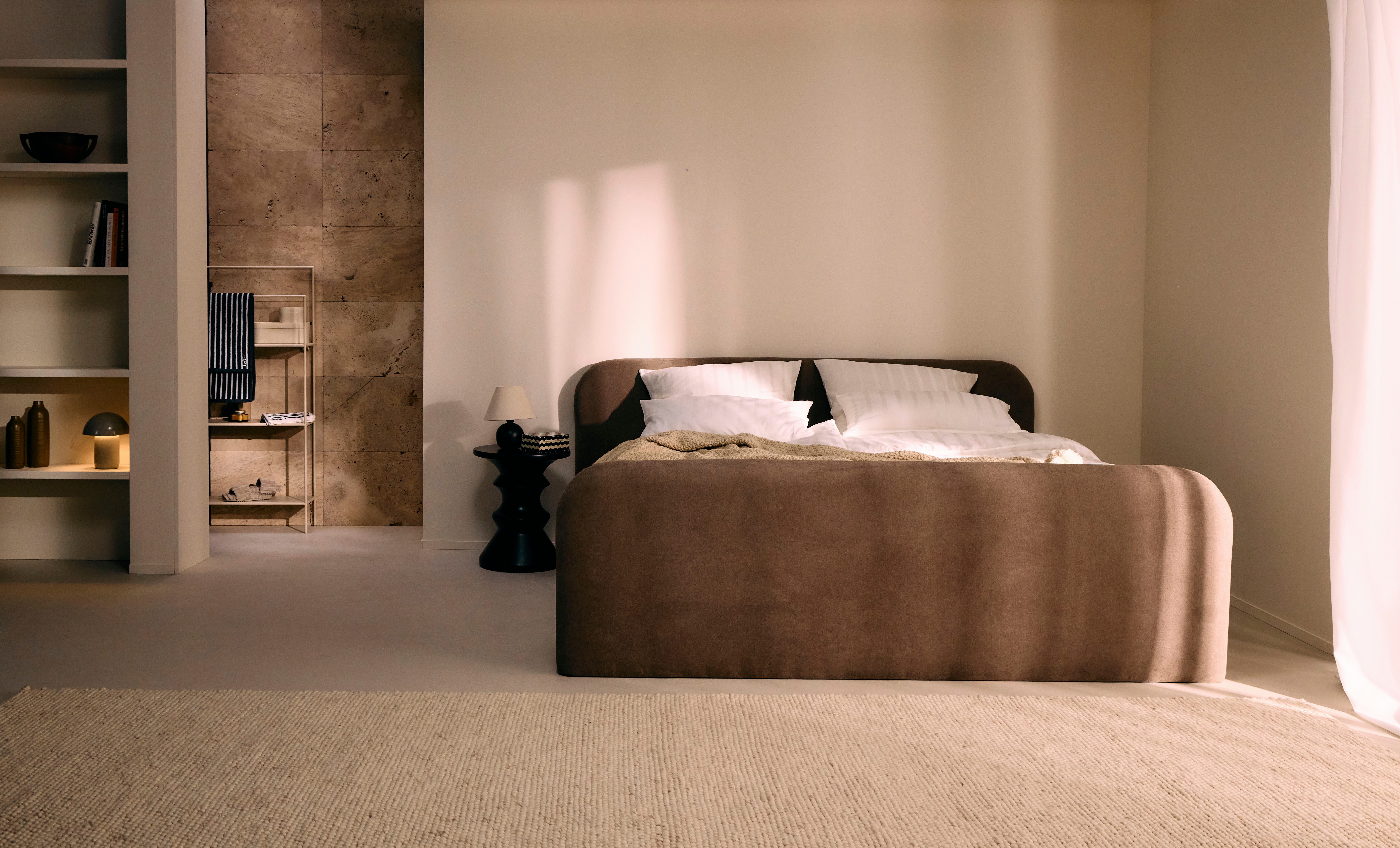 LeGer Home by Lena Gercke Polsterbett Cleomi inklusive Bettkasten, in H2, H3 & H4 erhältlich, in verschiedenen Breiten erhältlich