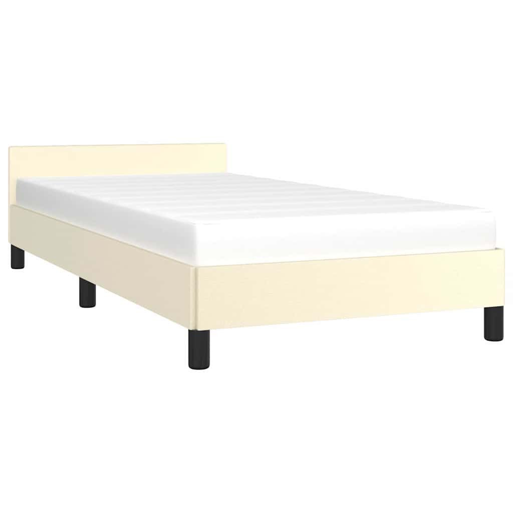 vidaXL Bett Bettgestell mit Kopfteil ohne günstig online kaufen