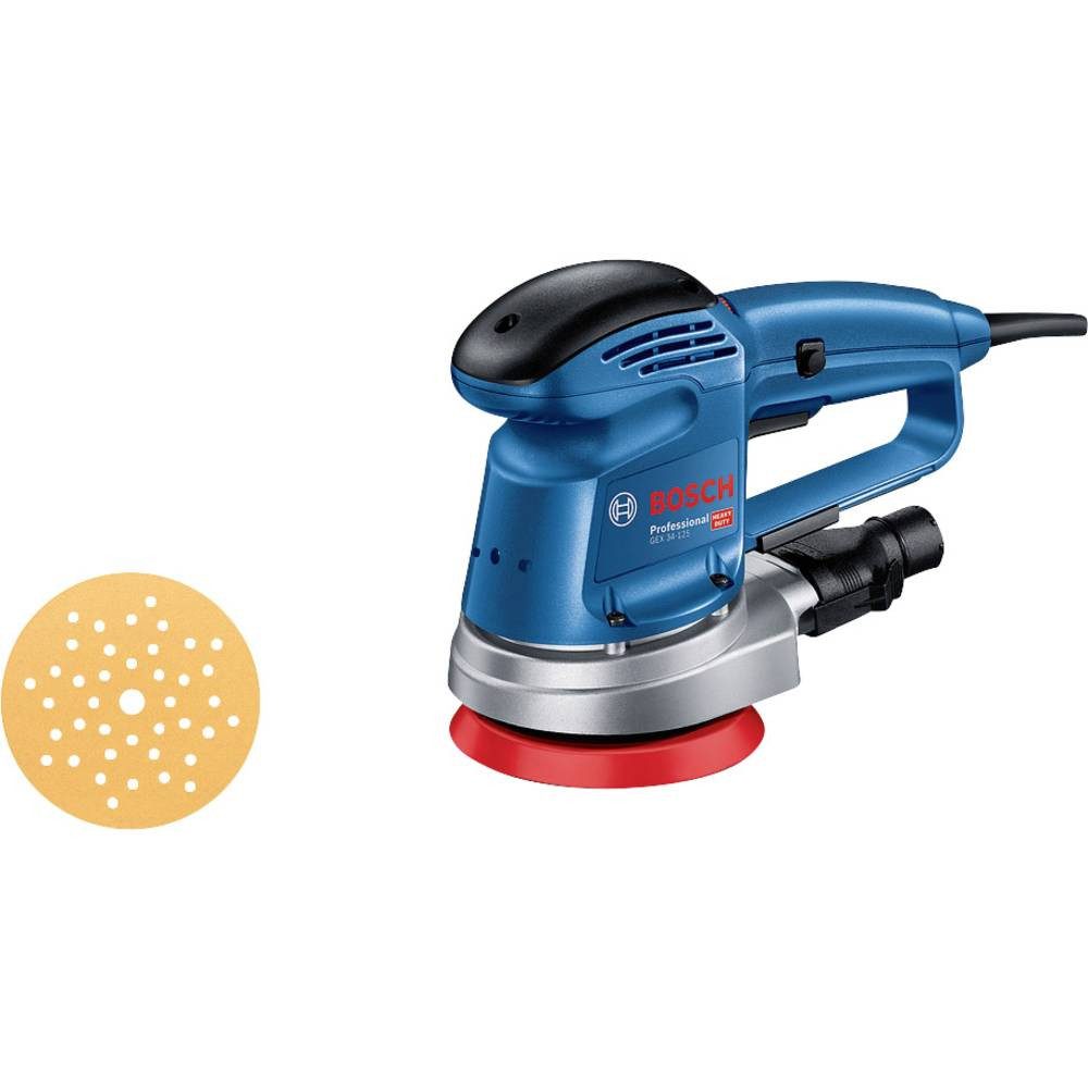 Bosch Professional Exzenterschleifer Exzenterschleifer GEX 34-125 0601372300