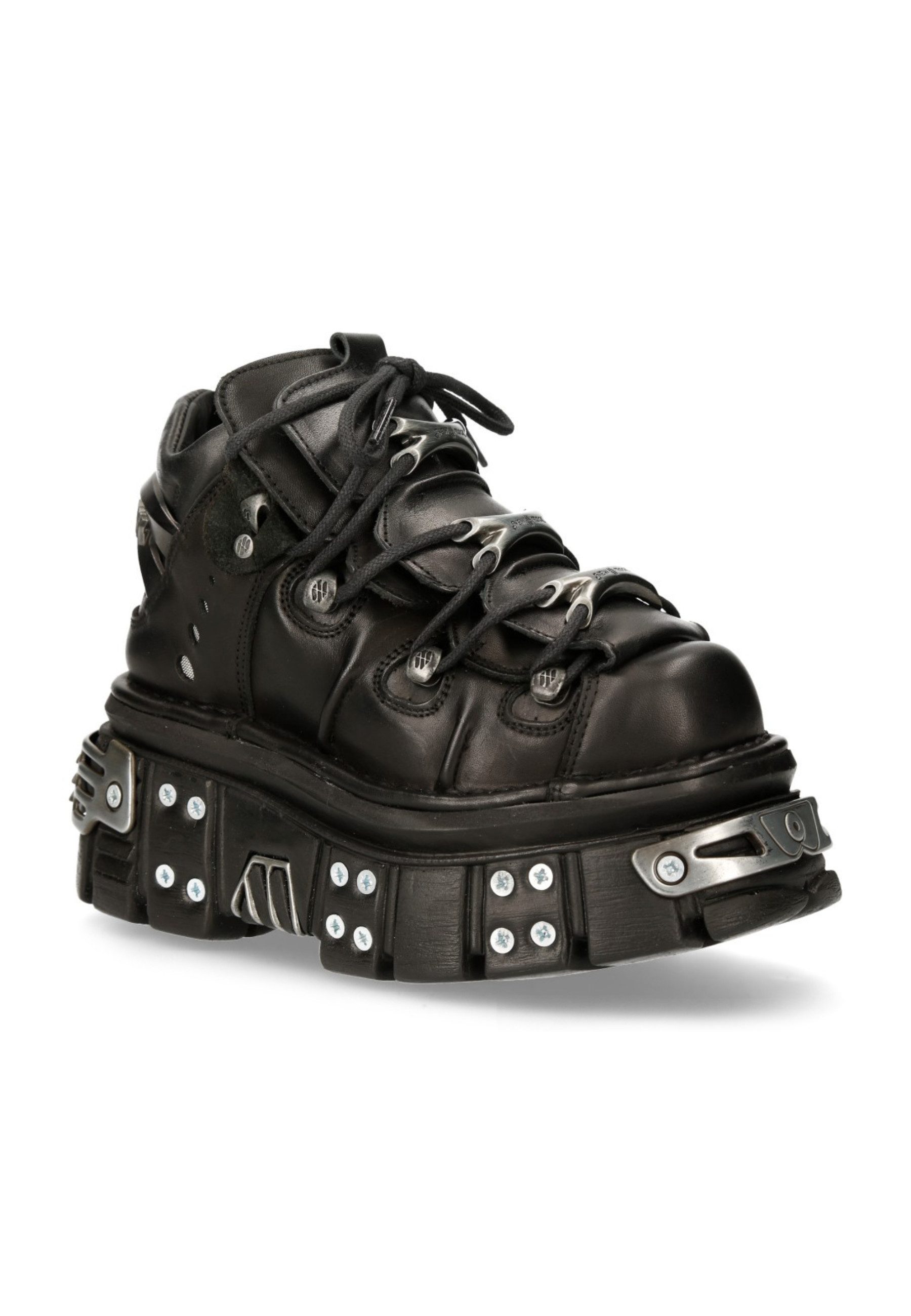 NEW ROCK M-106-S70 Plateausneaker Handgefertigt in Spanien aus echtem Leder