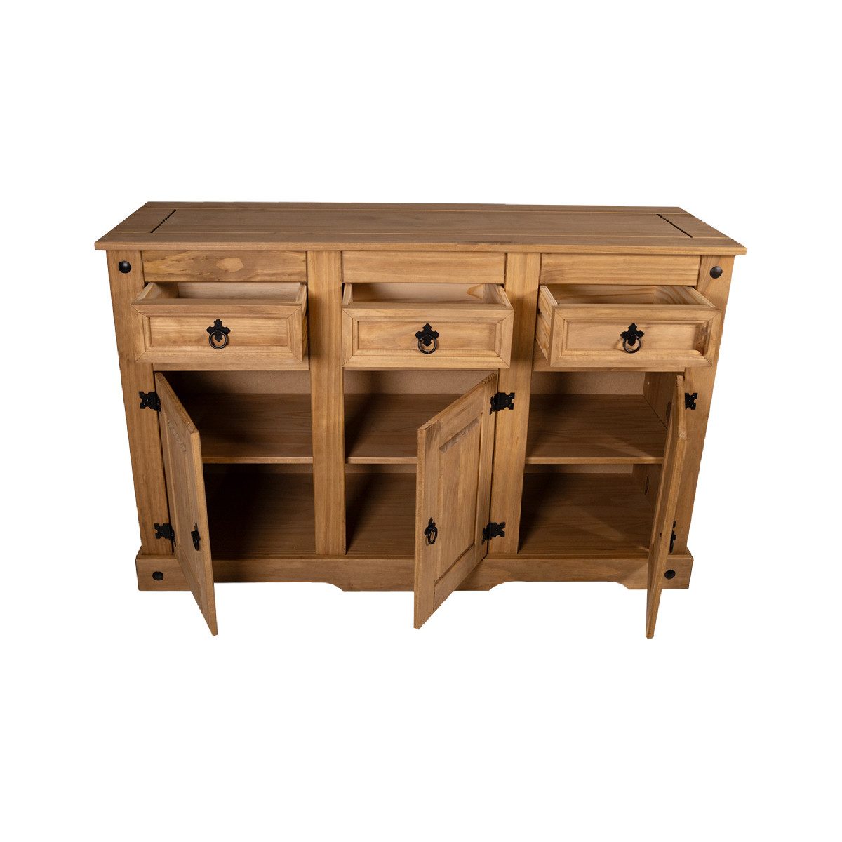 Liadomo Sideboard Arizona (aus massivem Kiefernholz), günstig online kaufen