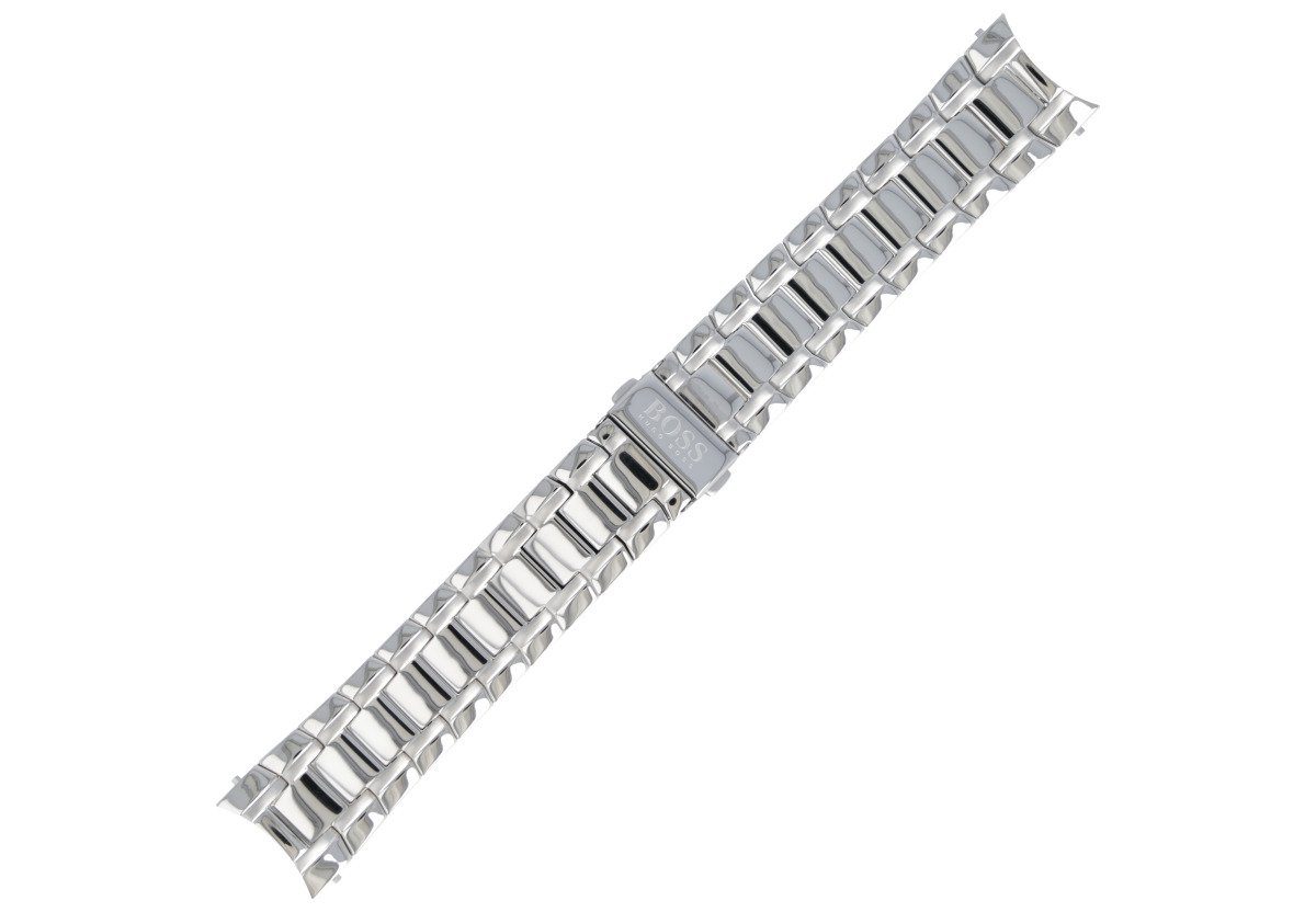 BOSS Uhrenarmband 22mm Metall Silber 659002549