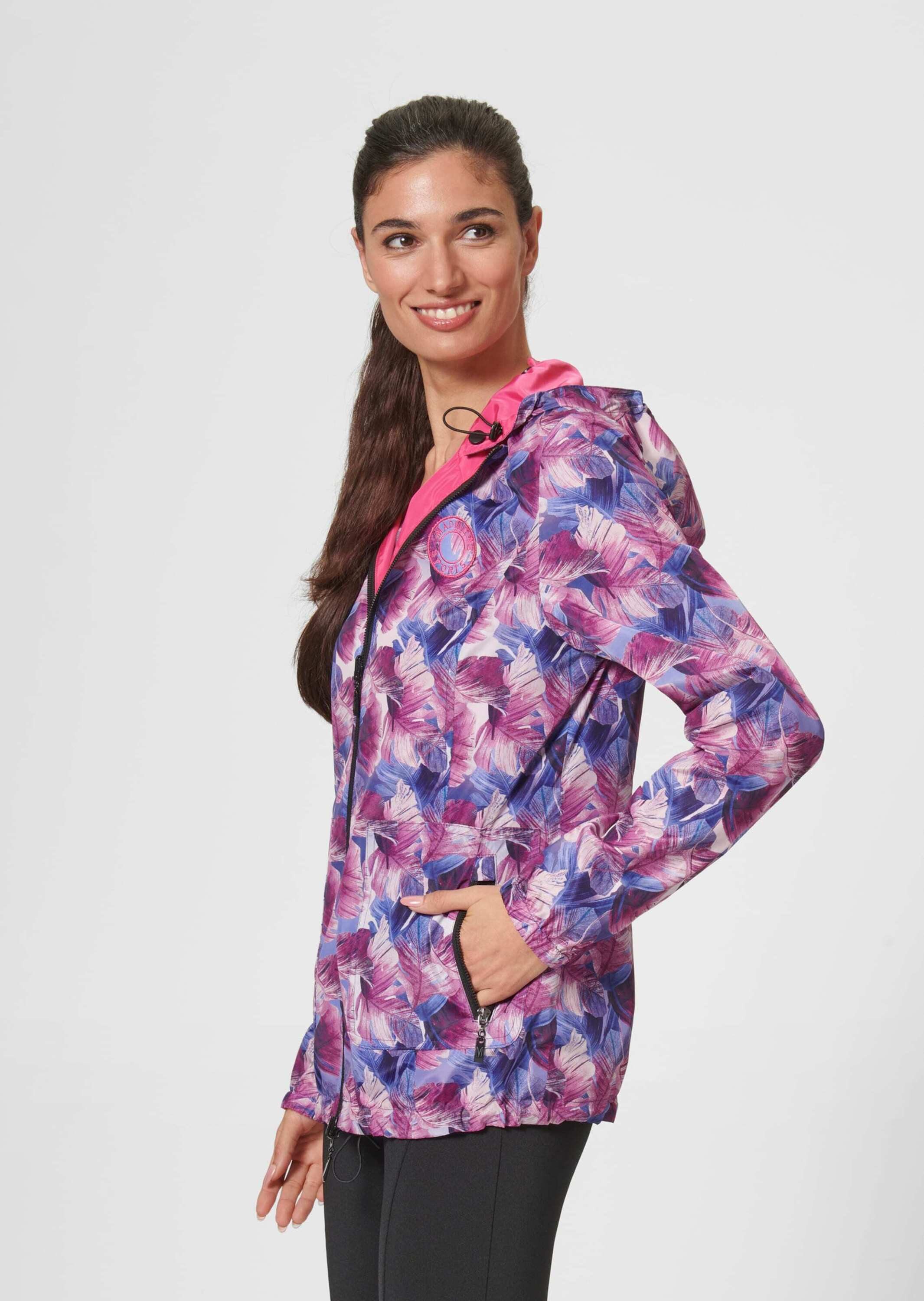 MADELEINE Outdoorjacke Sportive Wendejacke mit Kapuze