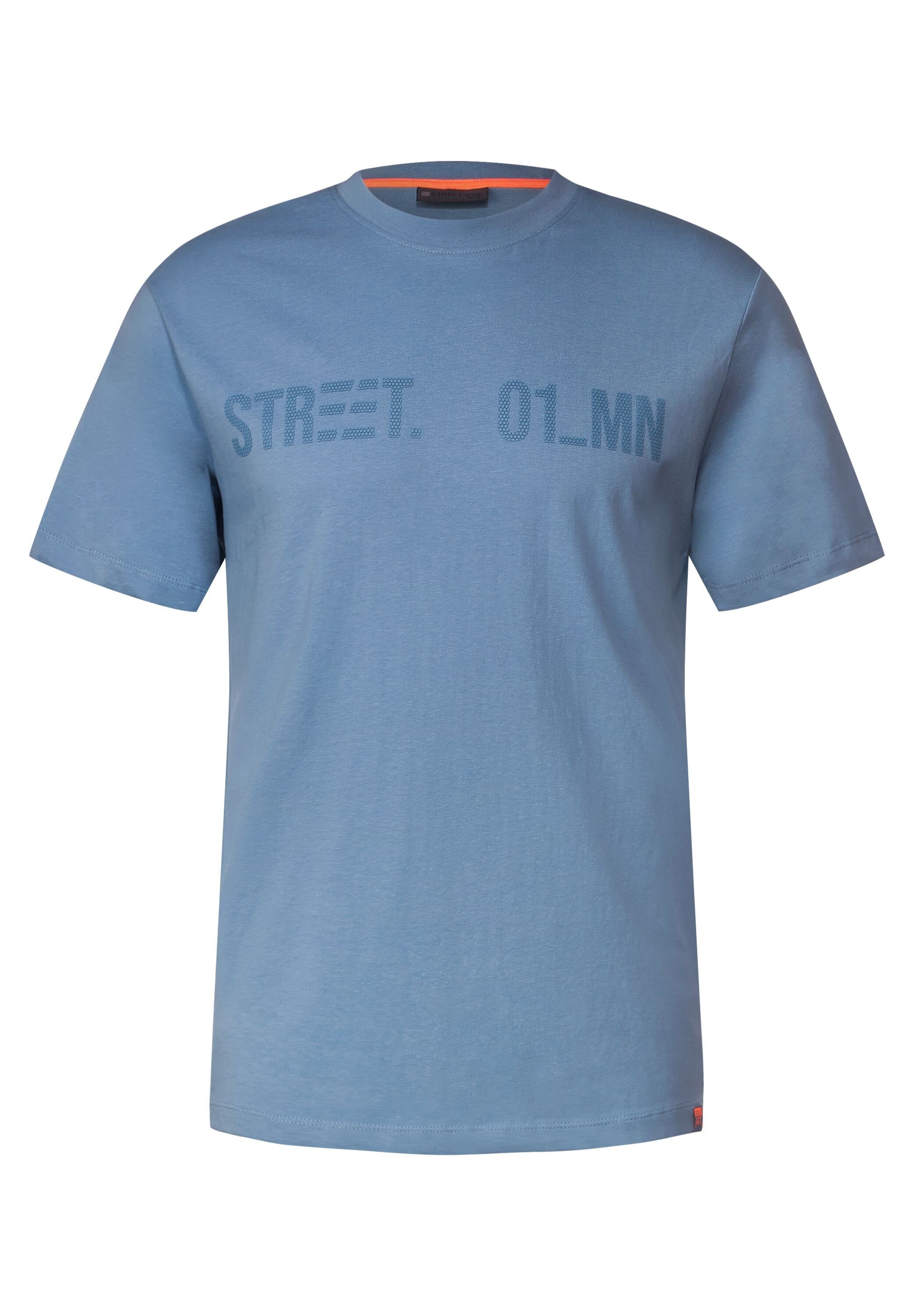 STREET ONE MEN T-Shirt smoky blue