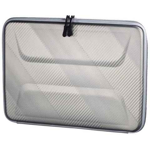 Hama Laptoptasche Notebook-Tasche Hardcase Protection 14" Grau, 14,1" 15" Zoll Notebook-Fach Laptop Stoßfest Case Bag Business Hülle