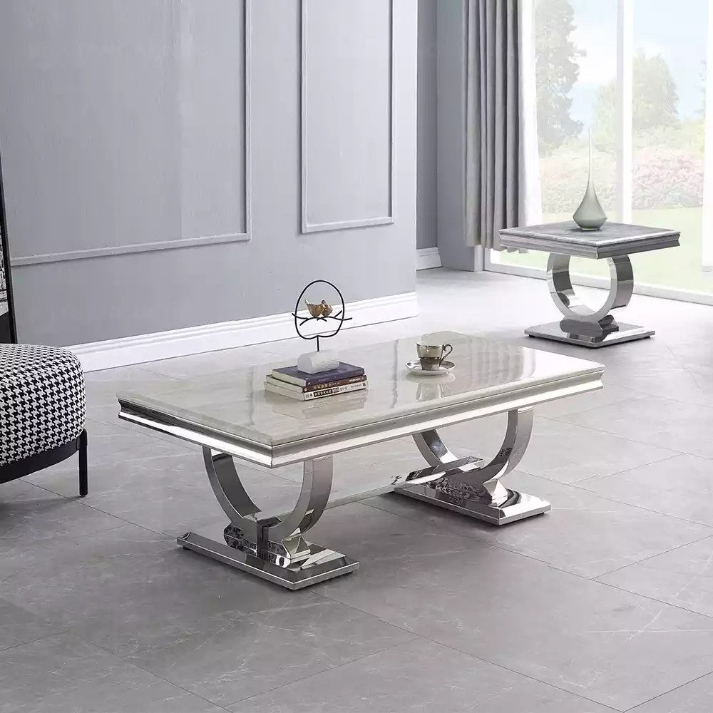 JVmoebel Couchtisch Exklusiver Designer Tisch aus hochwertigem Holz in edlem Finish (1-St)