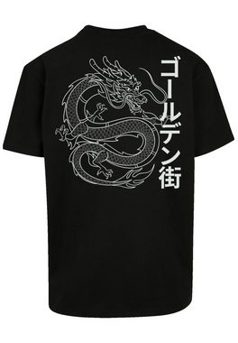 F4NT4STIC T-Shirt Drache Golden Gai Print