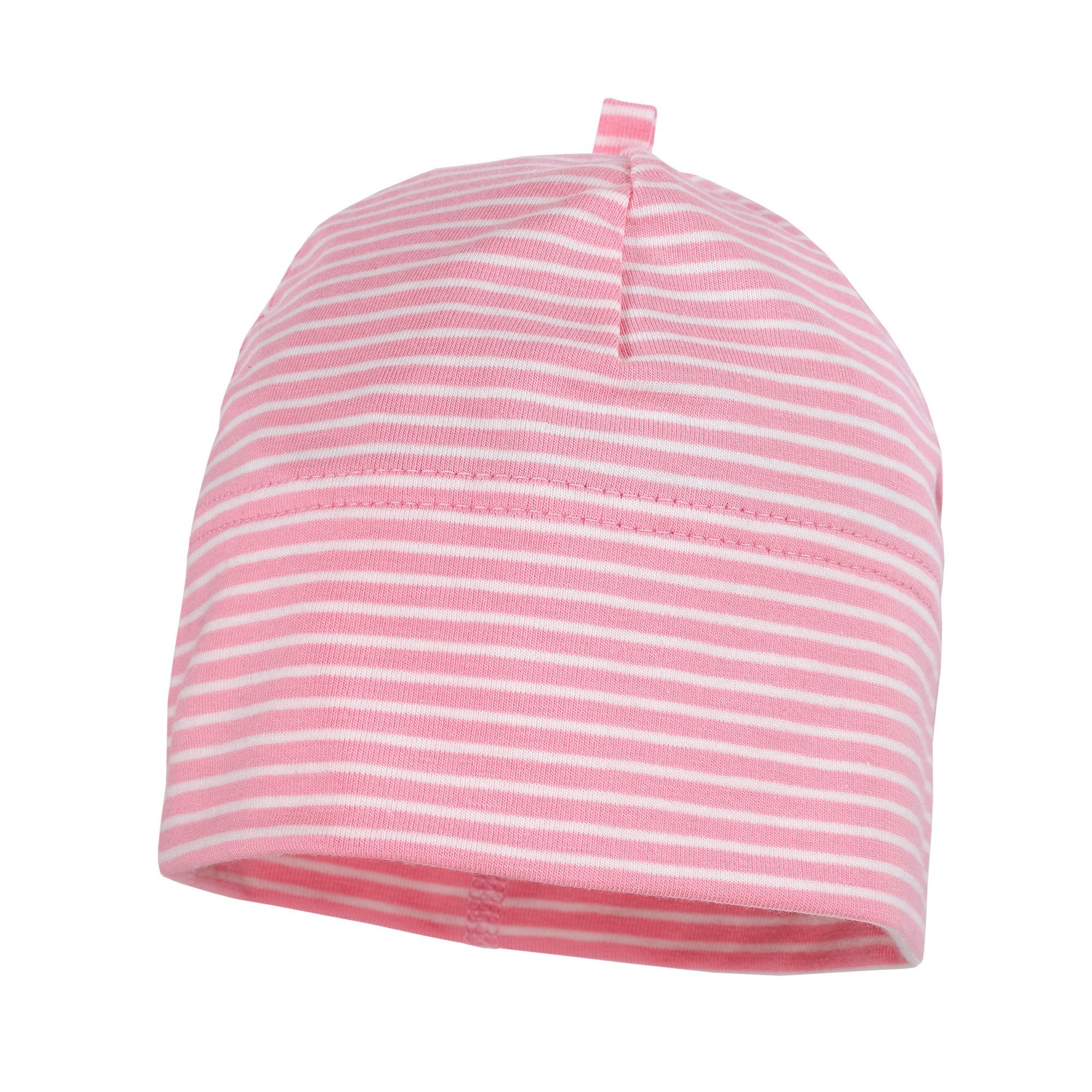 Jerseymütze GOTS BABY-Beanie, Ringeljersey UV 50