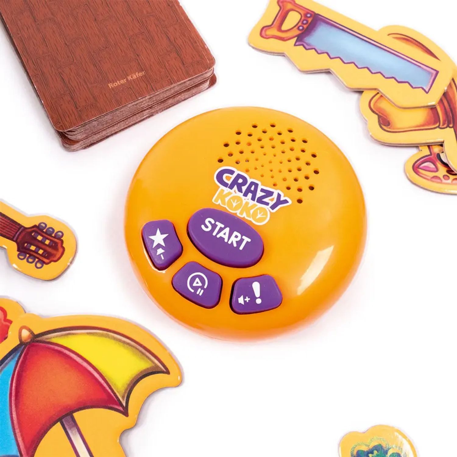 Käfer Spiel Lernspiel Roter Käfer mit Soundmodul Der Monster-Dieb RK1220-03