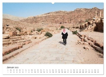 CALVENDO Wandkalender Jordanien - ein Land faszinierender Schönheit (Premium, hochwertiger DIN A2 Wandkalender 2023, Kunstdruck in Hochglanz)