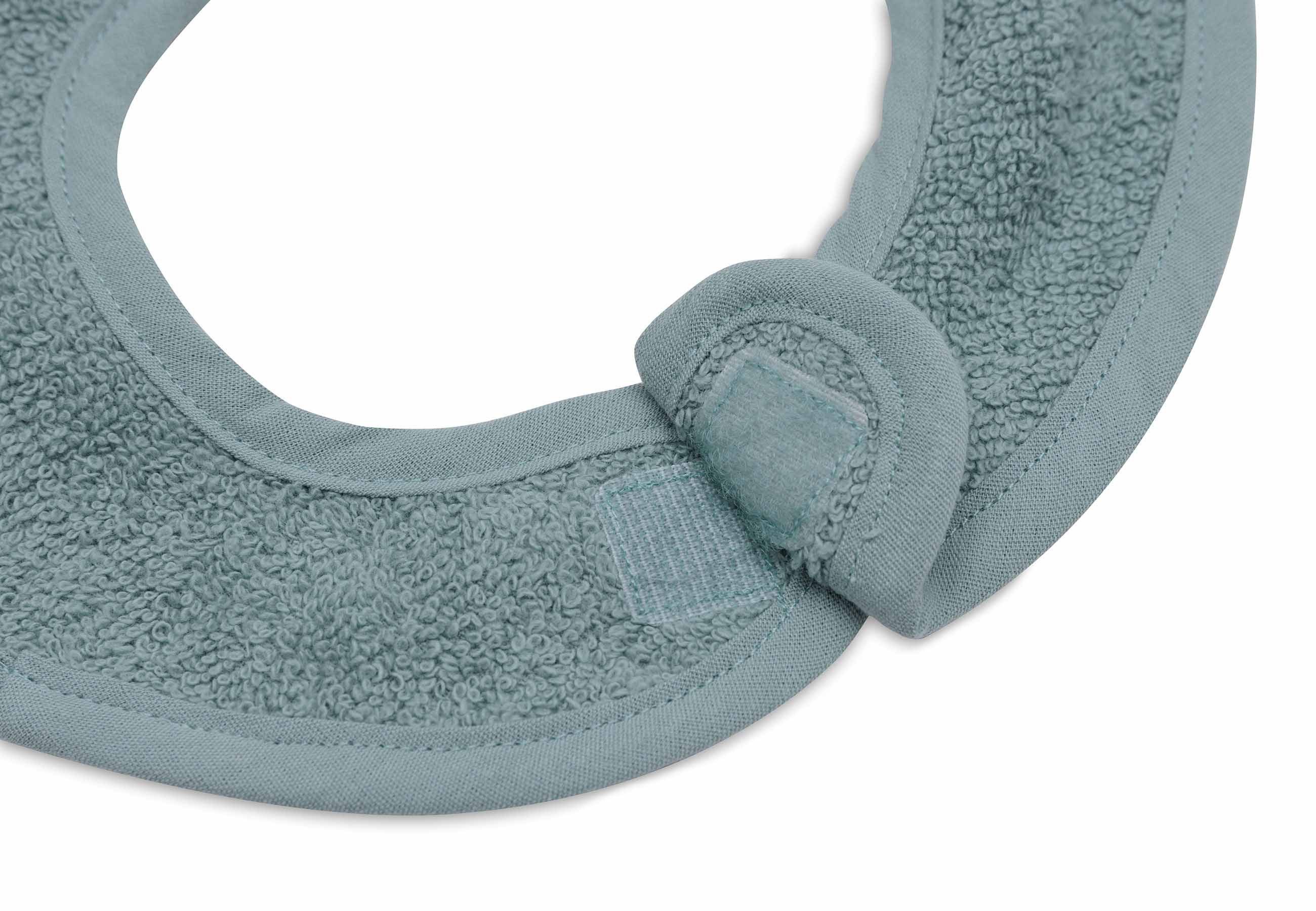 Jollein Lätzchen Babylätzchen aus Baumwolle Frottee mit Klettverschluß - im 3er Pack, Saugstarkes Frottee