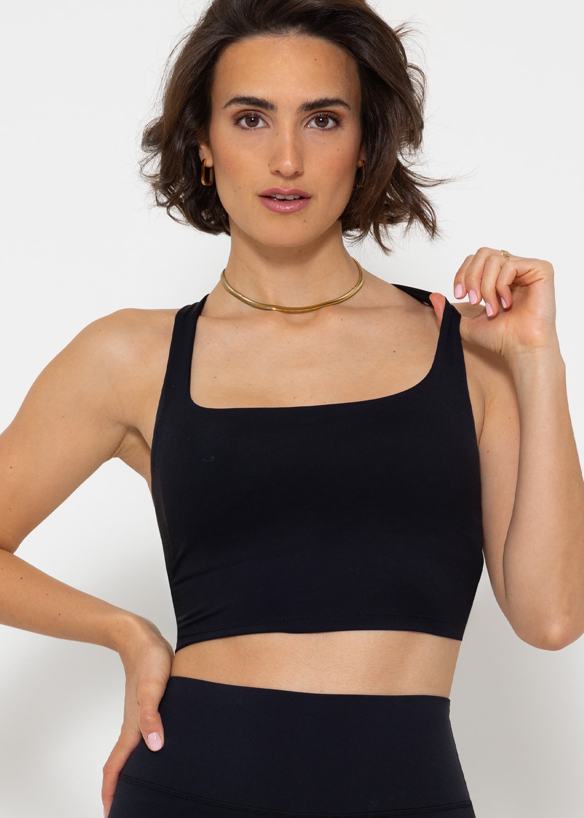 SASSYCLASSY Sport-BH Sport BH mit überkreuzten, günstig online kaufen