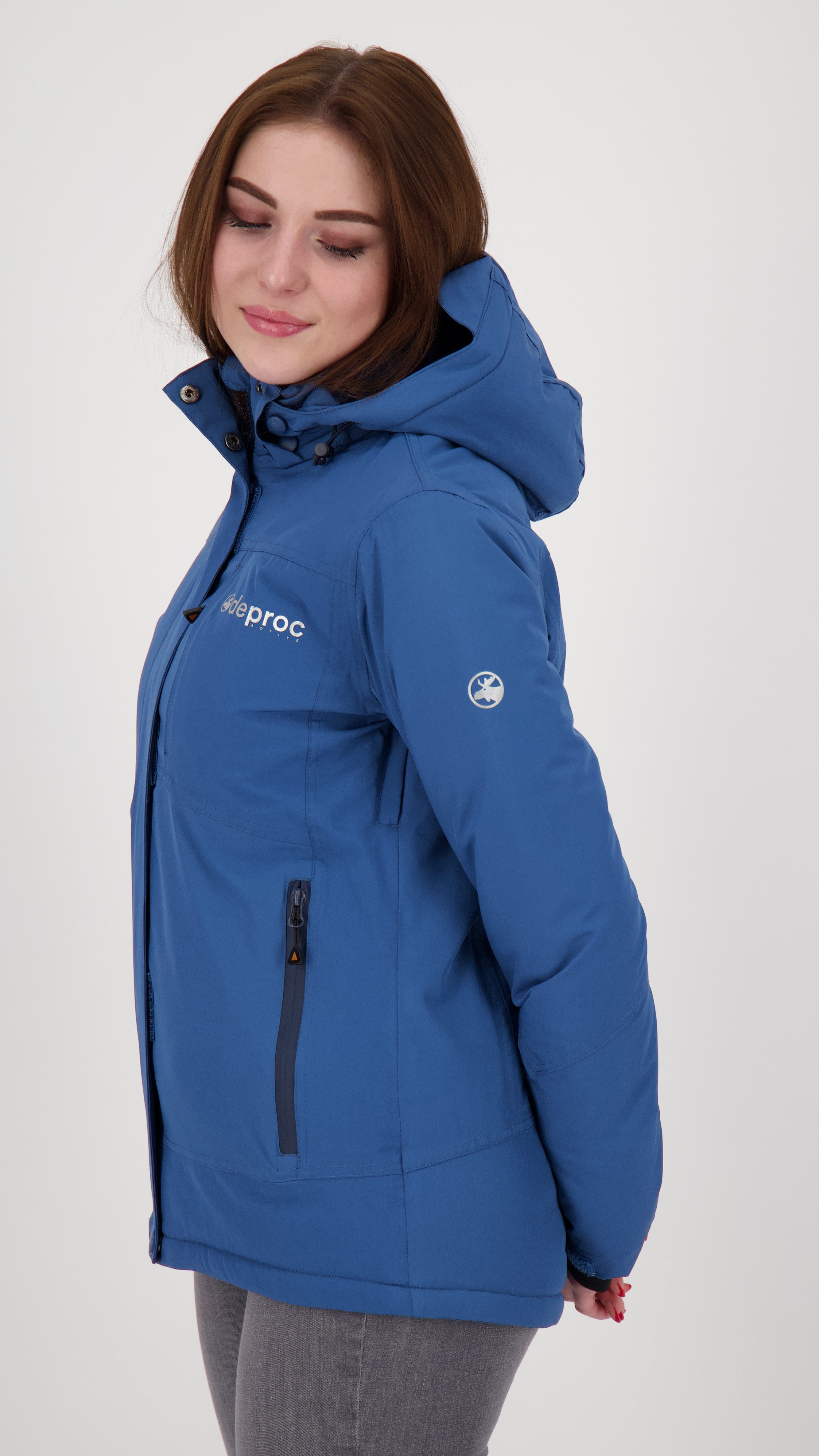 DEPROC Active Skijacke MONTREAL WOMEN NEW OS auch in großen Größen erhältlich. mit herausnehmbarem Windfang