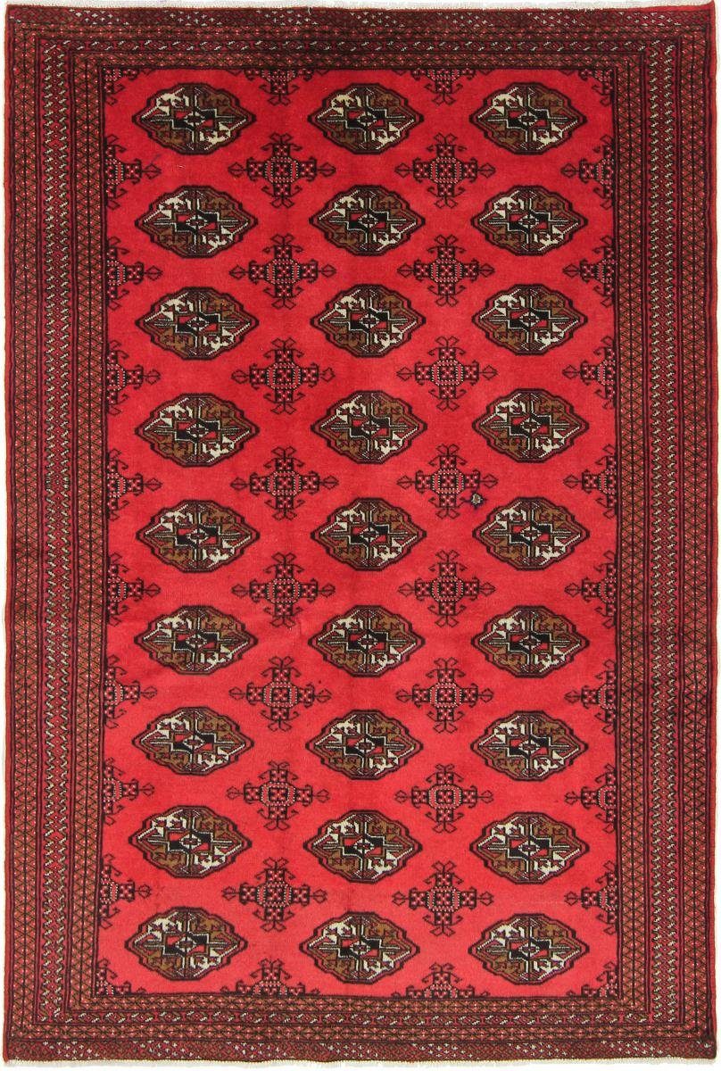Orientteppich Hamadan 130x196 Handgeknüpfter Orientteppich / Perserteppich, Nain Trading, rechteckig, Höhe: 8 mm