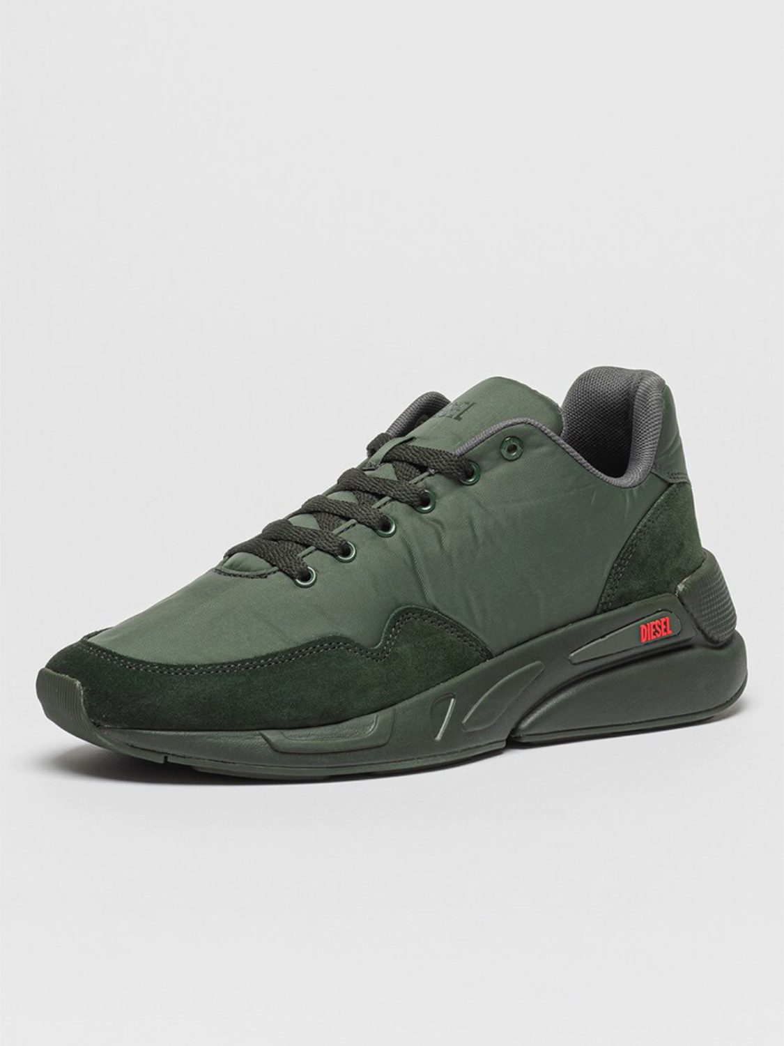 Diesel Herren Low Top Sneaker - S-SERENDIPITY LIGHT Sneaker mit Overlays in Leder-Optik