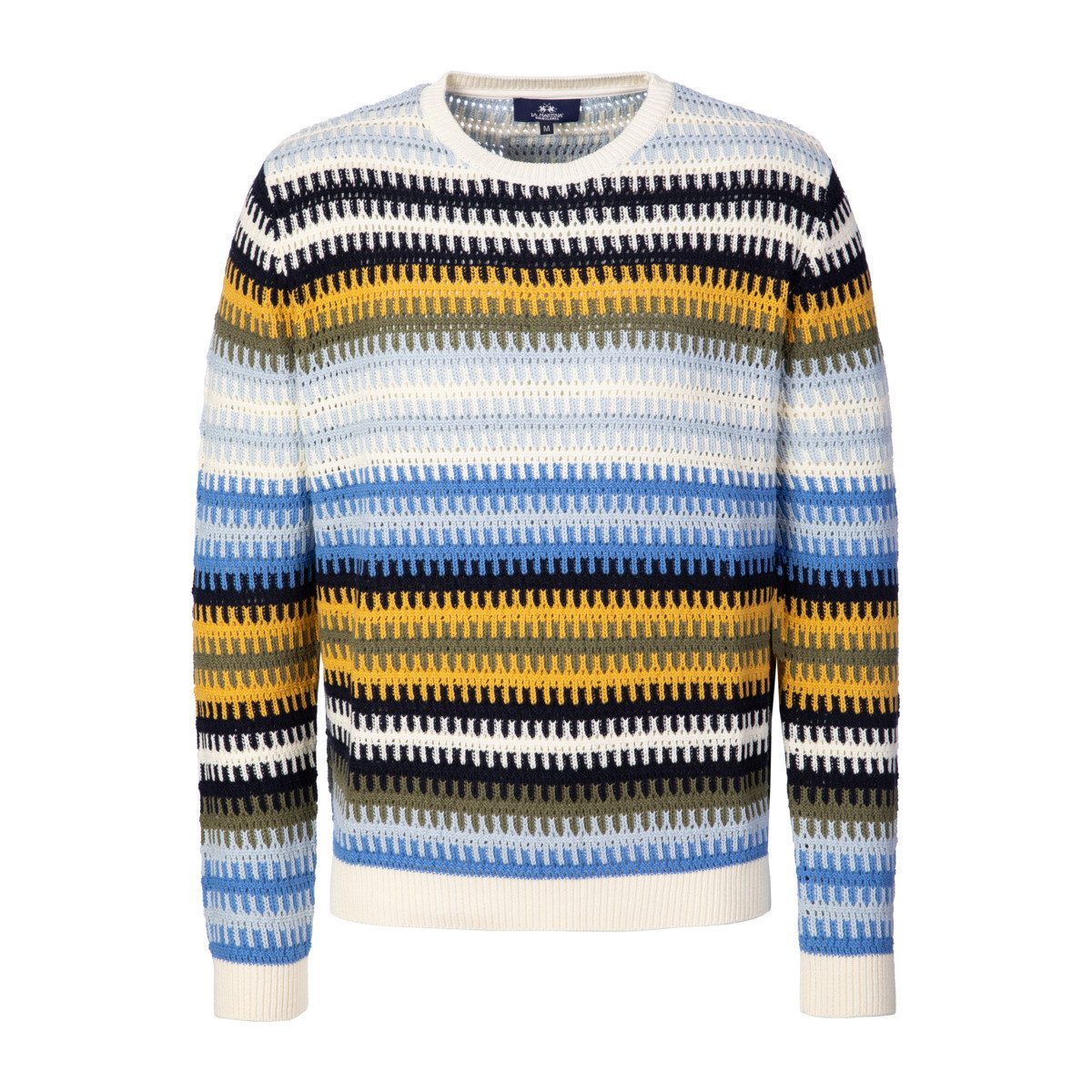La Martina Strickpullover MCS013 Herren Strickpulli, Wollpullover, Feinstrick, Grobstrick, Kuschelpullover