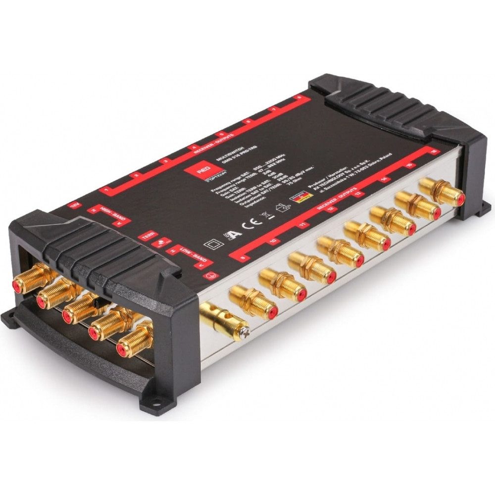 Opticum SAT-Multischalter 2086 OMS 5/16 PRO-TRQ Multischalter Satellitenempfang.