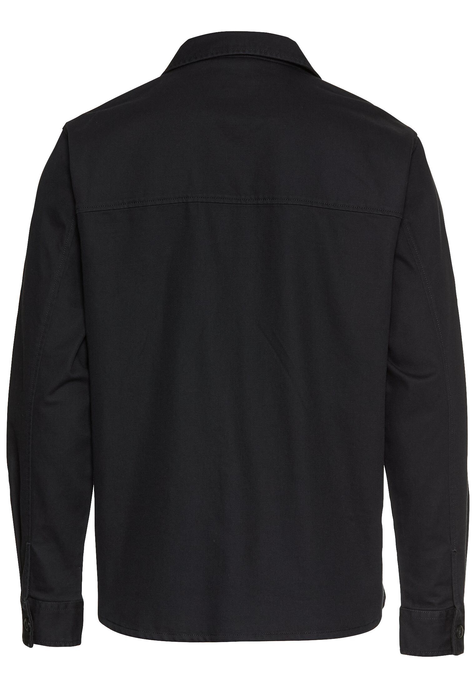 camel active Langarmhemd Overshirt aus reiner Baumwolle günstig online kaufen