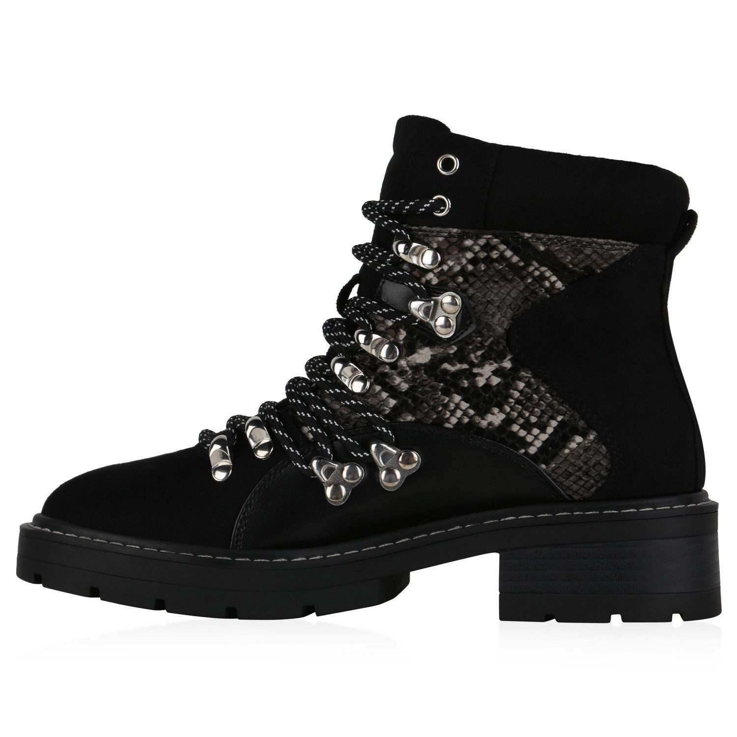 VAN HILL 836204 Schnürstiefelette Damen Stiefeletten Schnürstiefeletten Pri günstig online kaufen