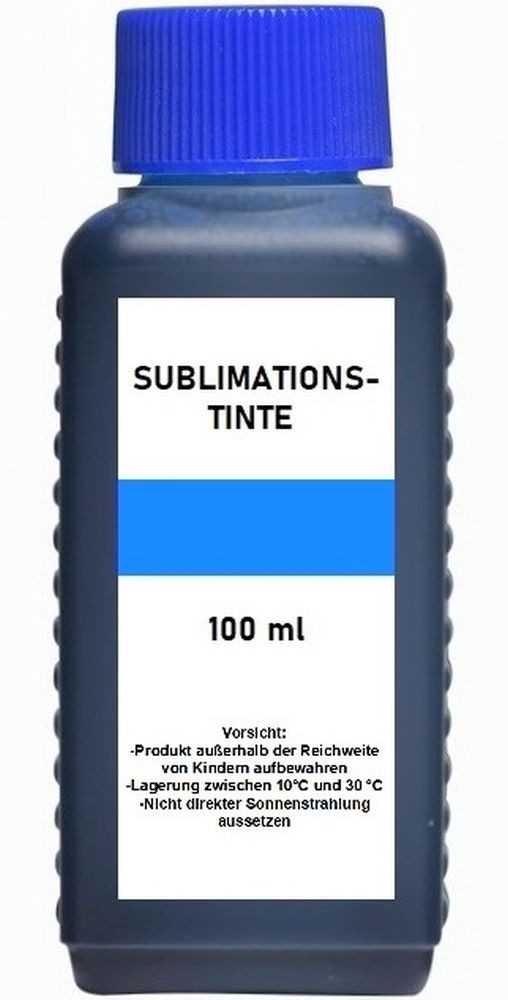 inkpro 100 ml Sublimationstinte schwarz, cyan, magenta, gelb... Nachfülltinte (für Epson, Ricoh, Nashuatec, NRG, Sawgrass, Mutoh, Mimaki, Roland, zum Druck auf Sublimationspapier, x, Sublimation, Thermotransferdruck, Sublimationsdruck, Textildruck)
