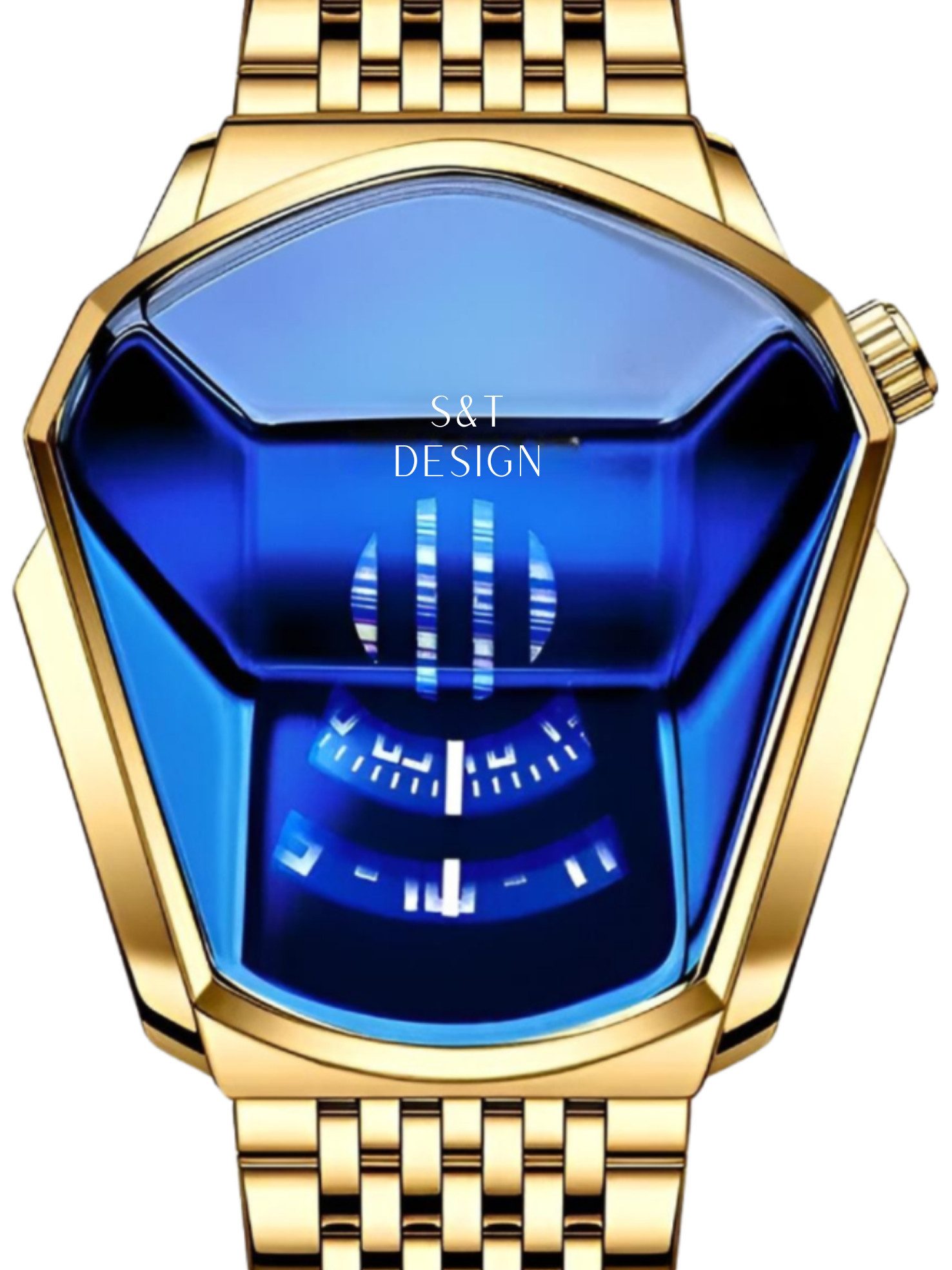 Quarzuhr Herren Uhr Edelstahl Armbanduhr Herrenuhr