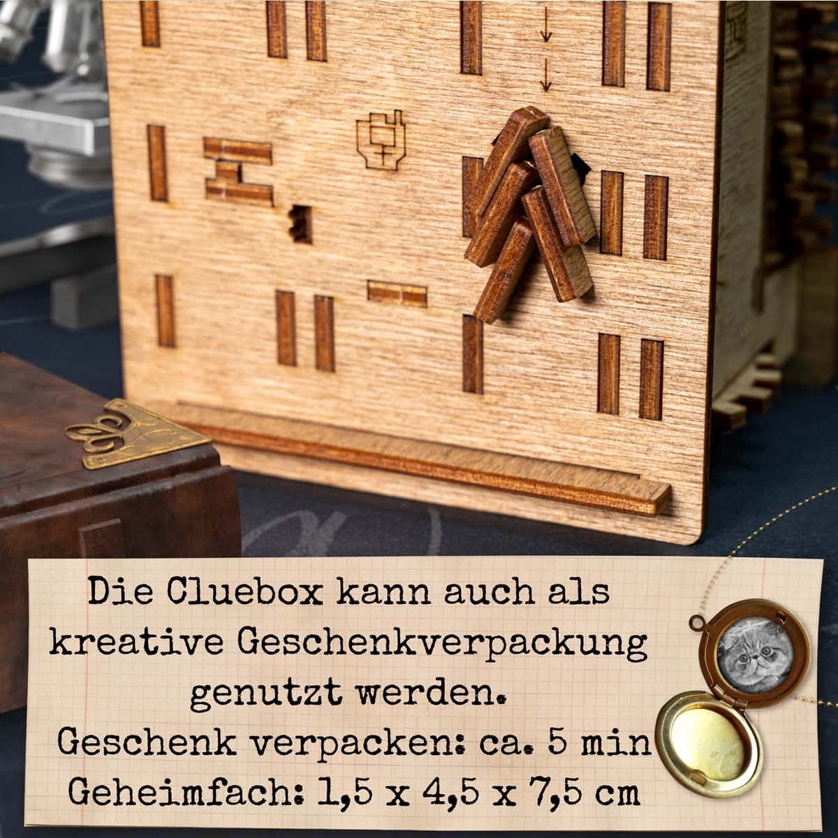 iDventure Spiel, Cluebox, wiederverwendbar