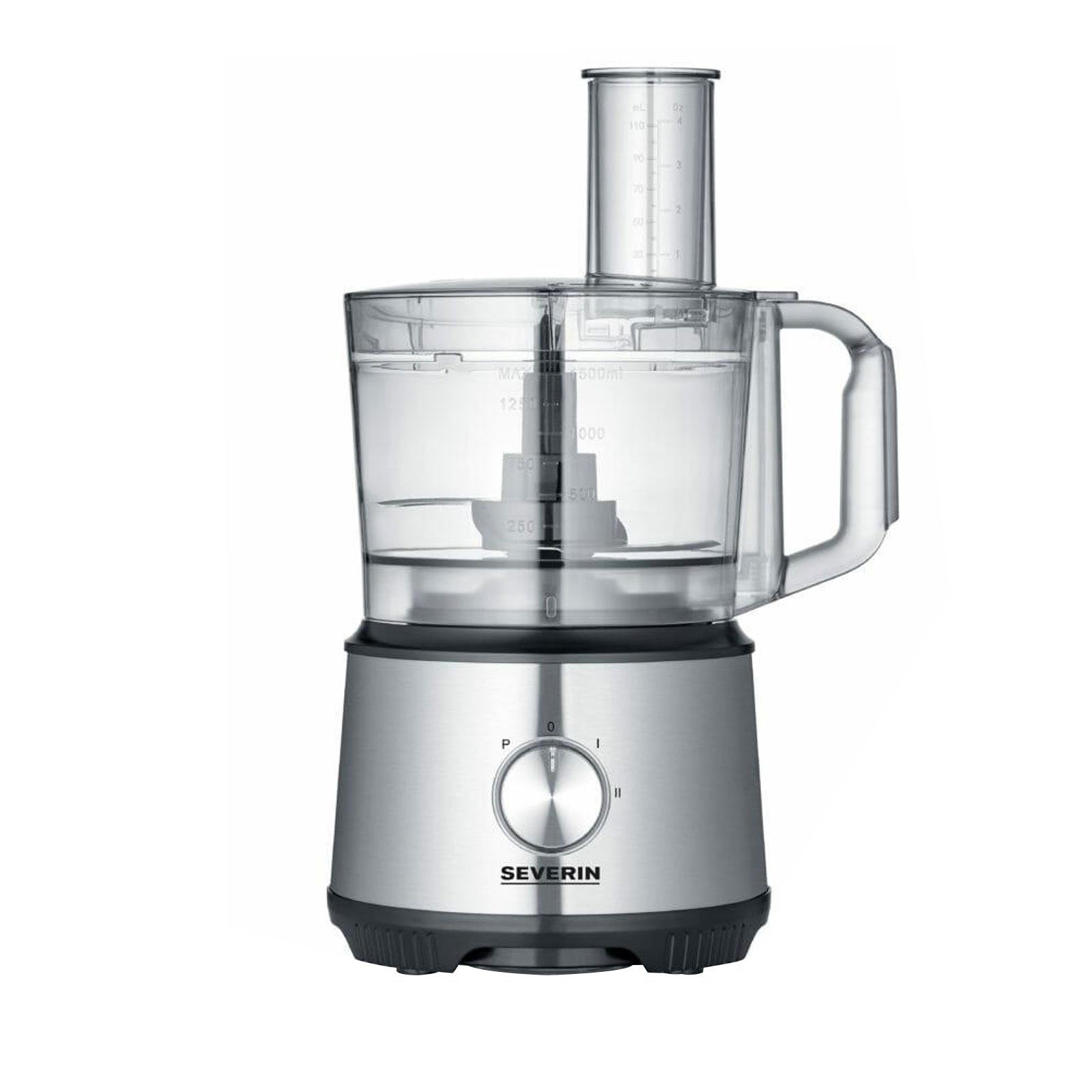 Severin Küchenmaschine, 1200 W, 1.5 l Schüssel, Edelstahl-Messereinheit