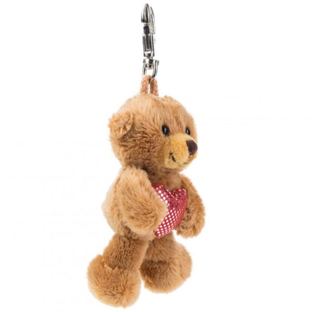 Schaffer® Kuscheltier Schaffer Schlüsselanhänger Teddy+Herz 12 cm