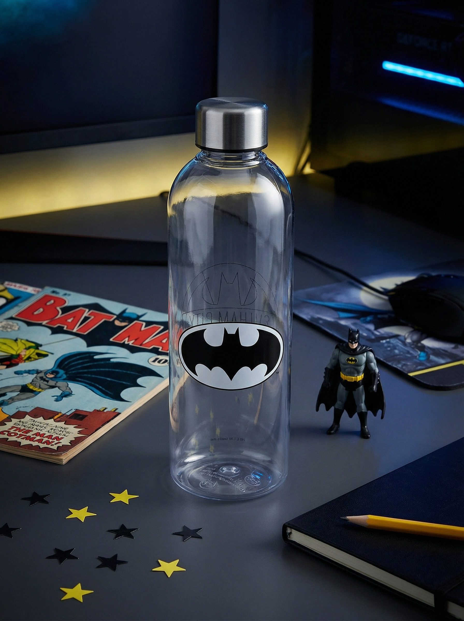DC Comics Trinkflasche DC Comics Batman Sportflasche Wasserflasche 850 ml