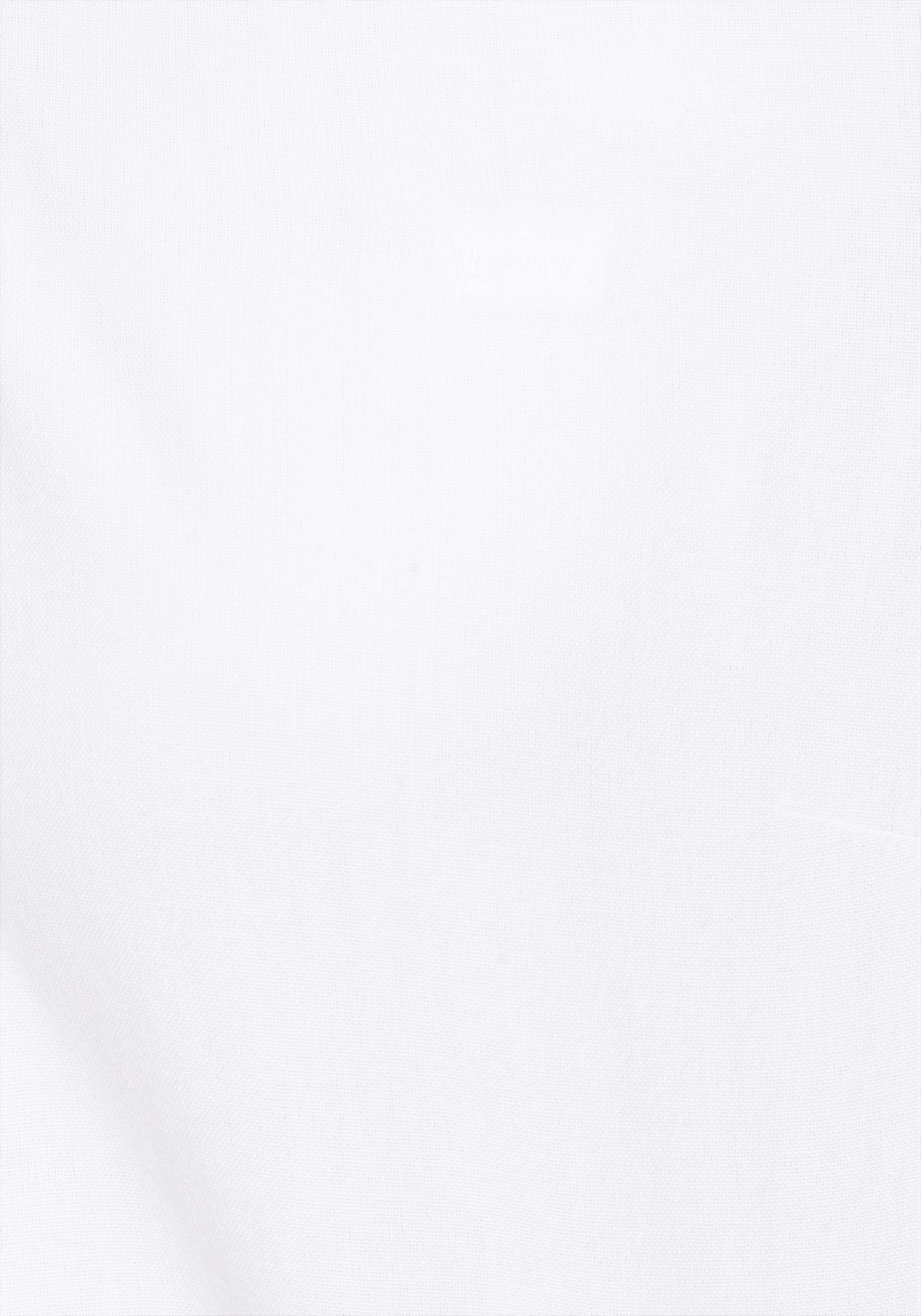 Levi's® Hemdbluse The Classic der Brust auf Logo-Stickerei Kleine weiß
