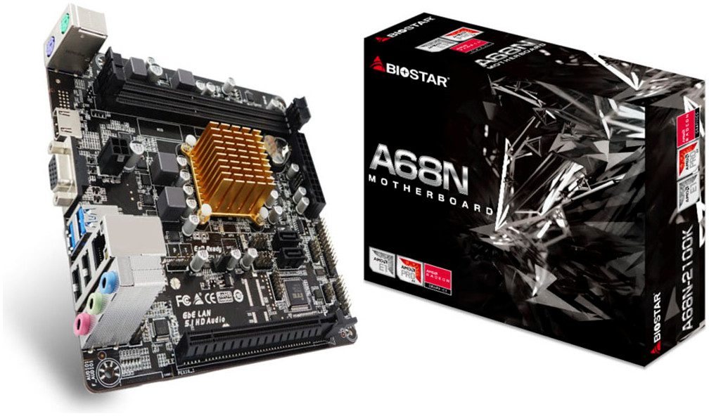 Biostar A68N-2100K Mainboard