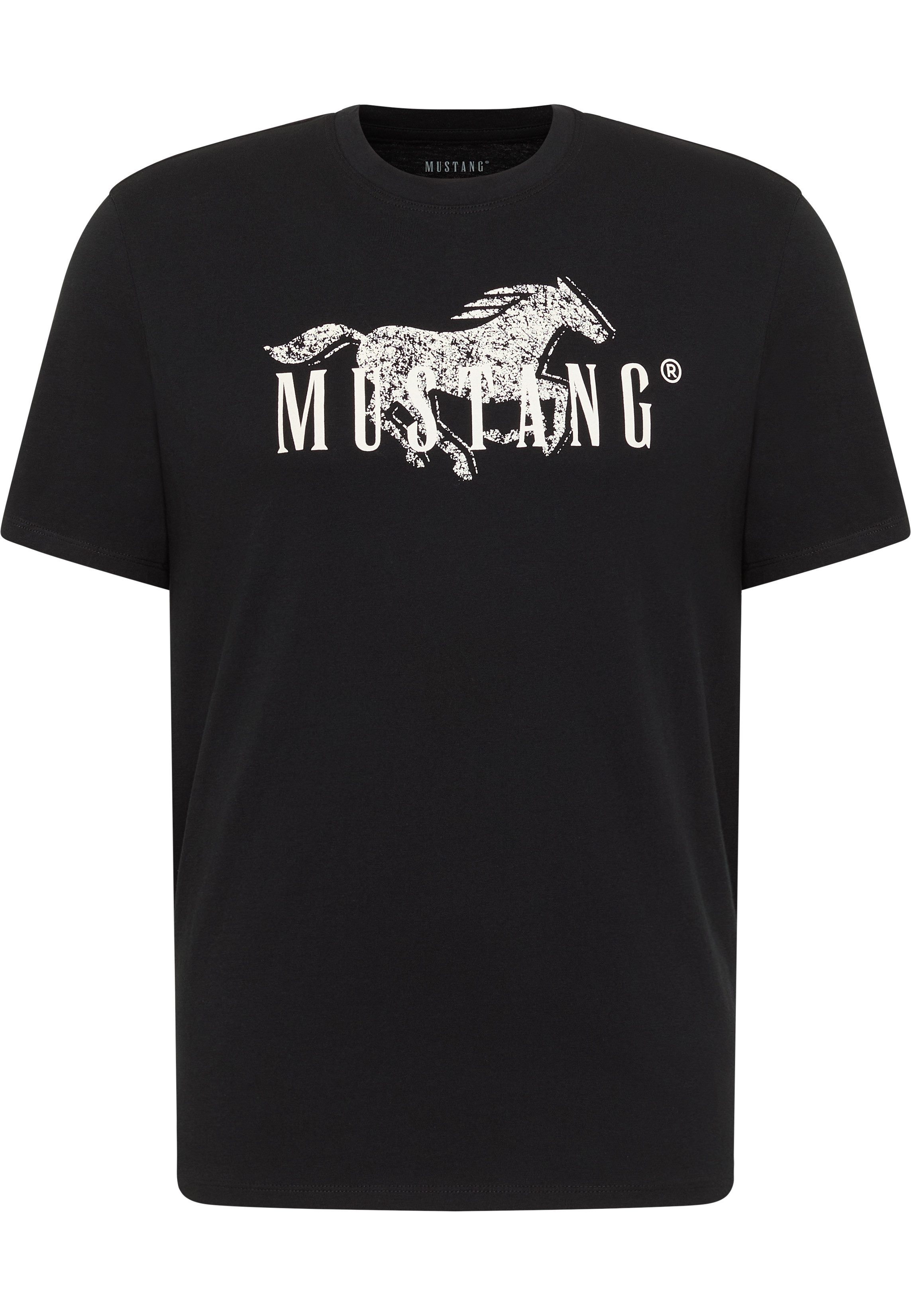 MUSTANG T-Shirt Austin-Logoprint Regular fit