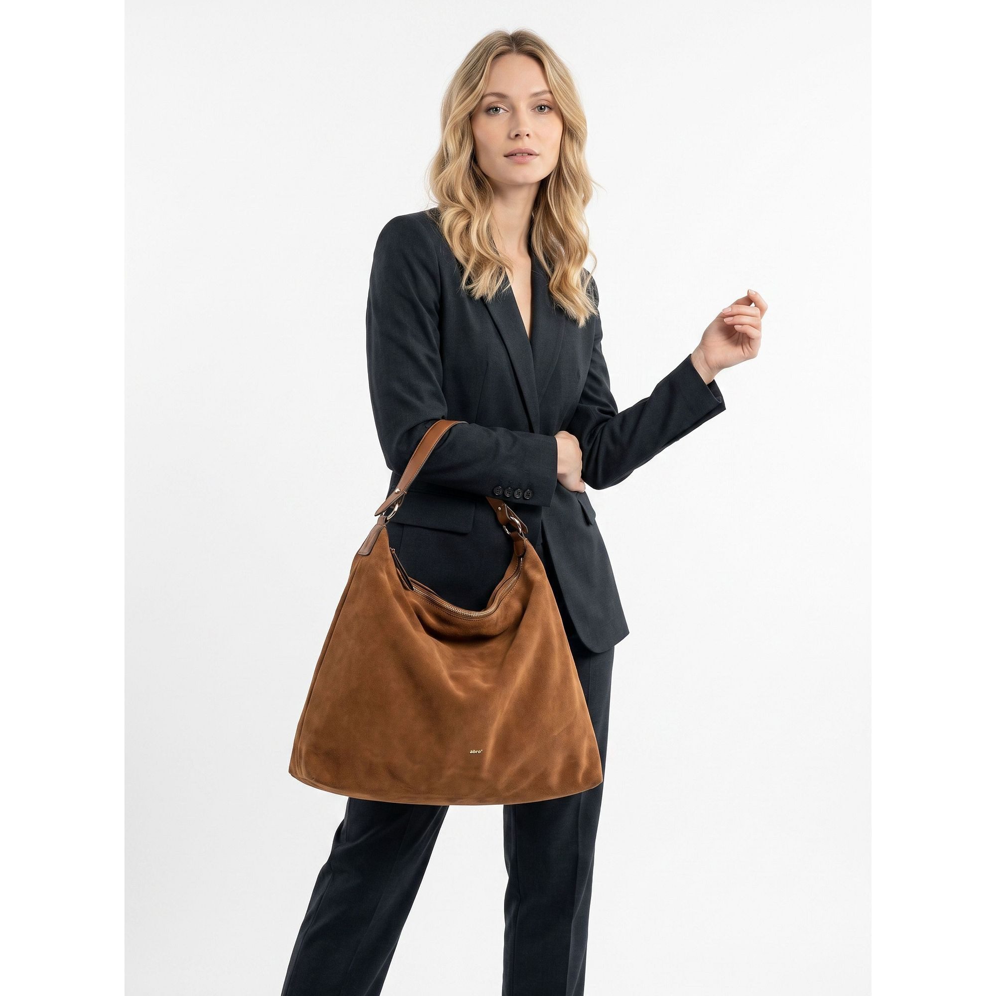 Abro Schultertasche All in one, Leder