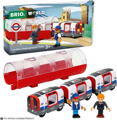 BRIO® Modelleisenbahn-Set Londoner U-Bahn, mit Licht und Sound