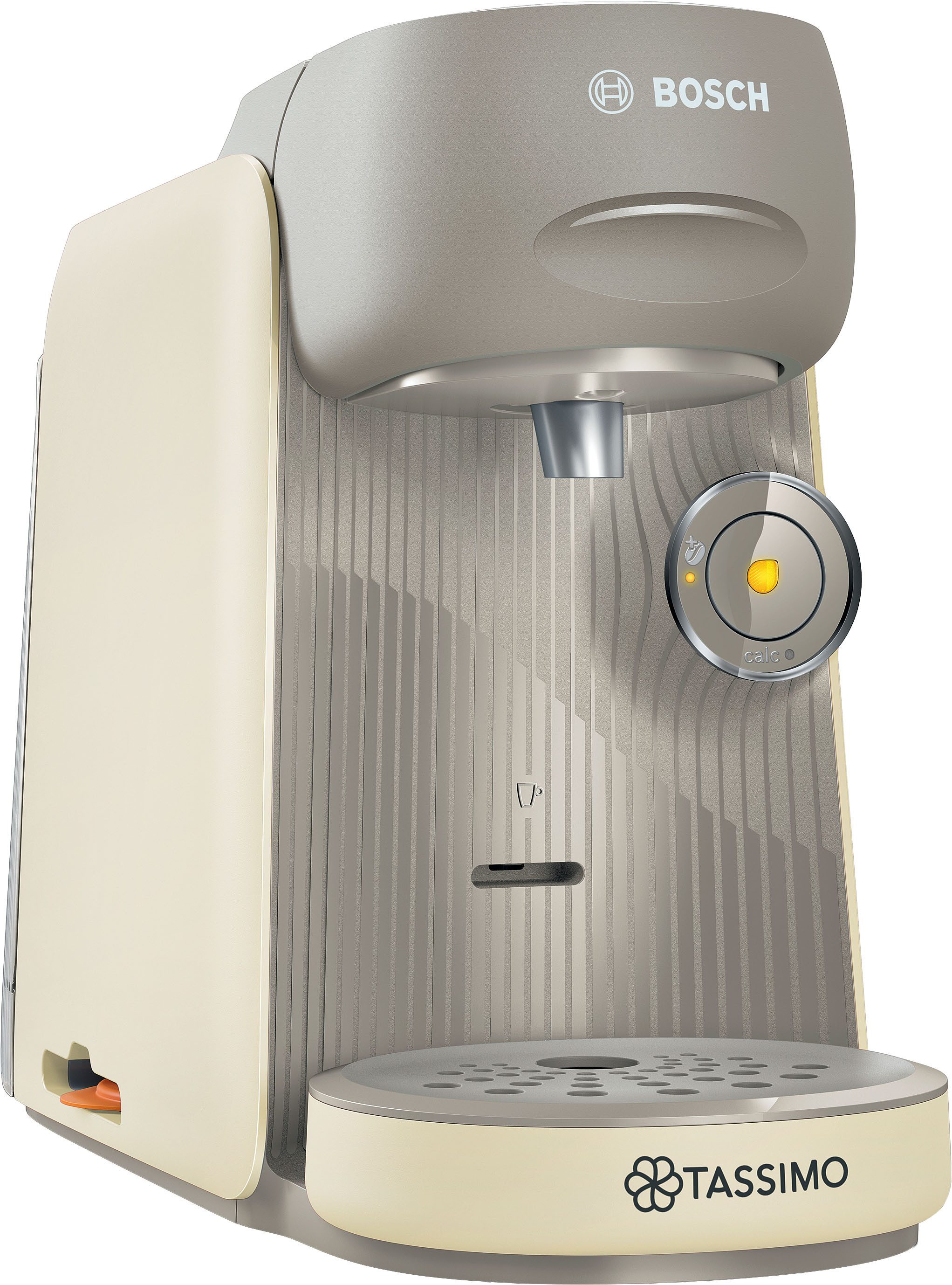 TASSIMO Kapselmaschine finesse friendly TAS167P, intensiverer Kaffee auf Kopfdruck, aus Recyclingmaterial, mehr Intensität per Knopfdruck, …