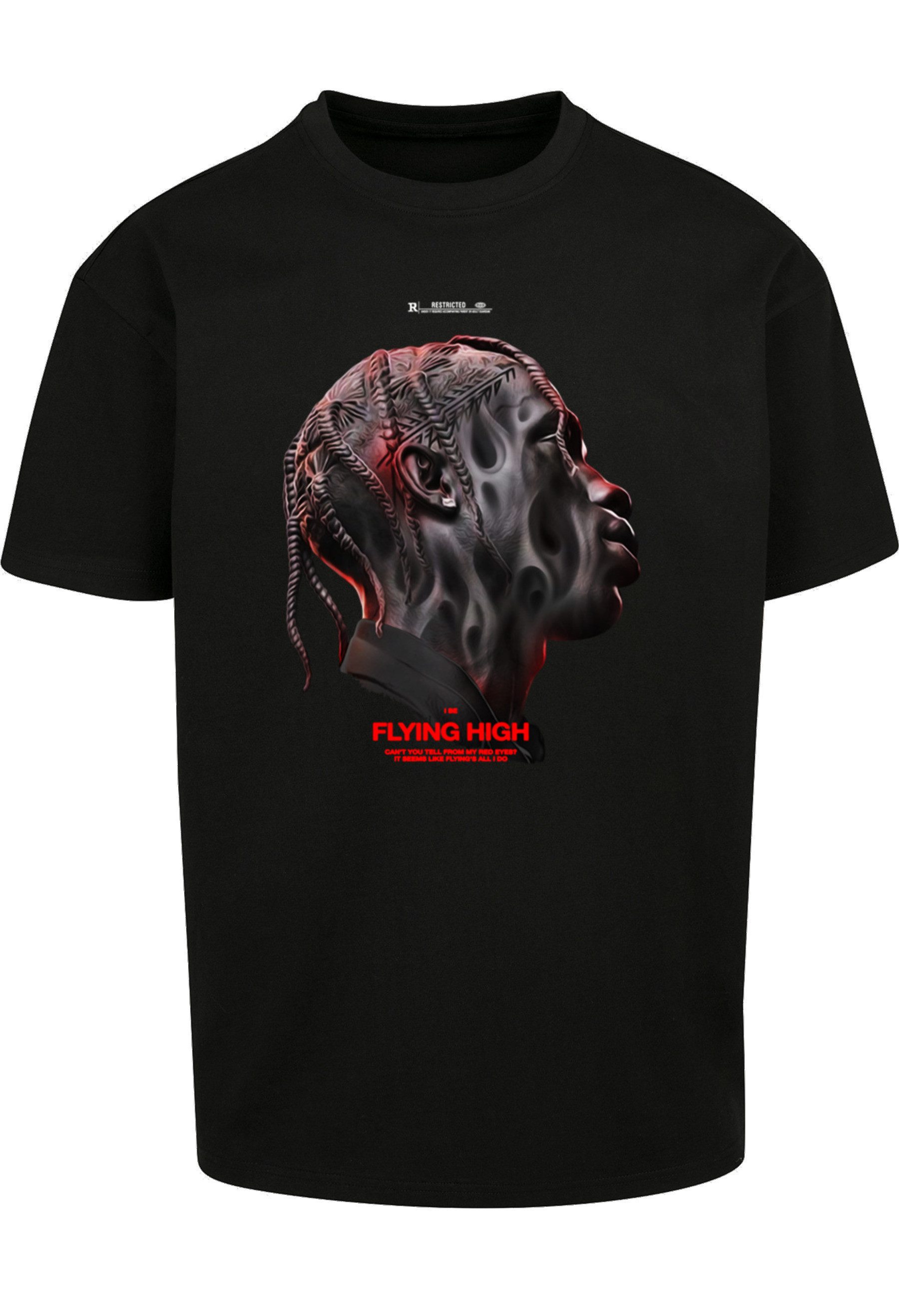 Kurzarmshirt Upscale by Mister Tee Herren Flying High Oversize Tee