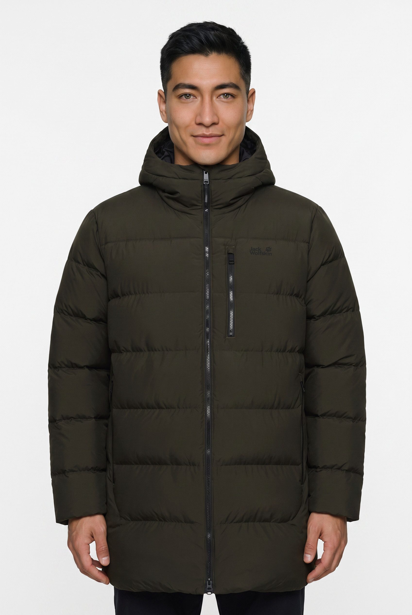 Jack Wolfskin Daunenmantel COLONIUS COAT M RDS mit Polyesterfutter, aus Polyester